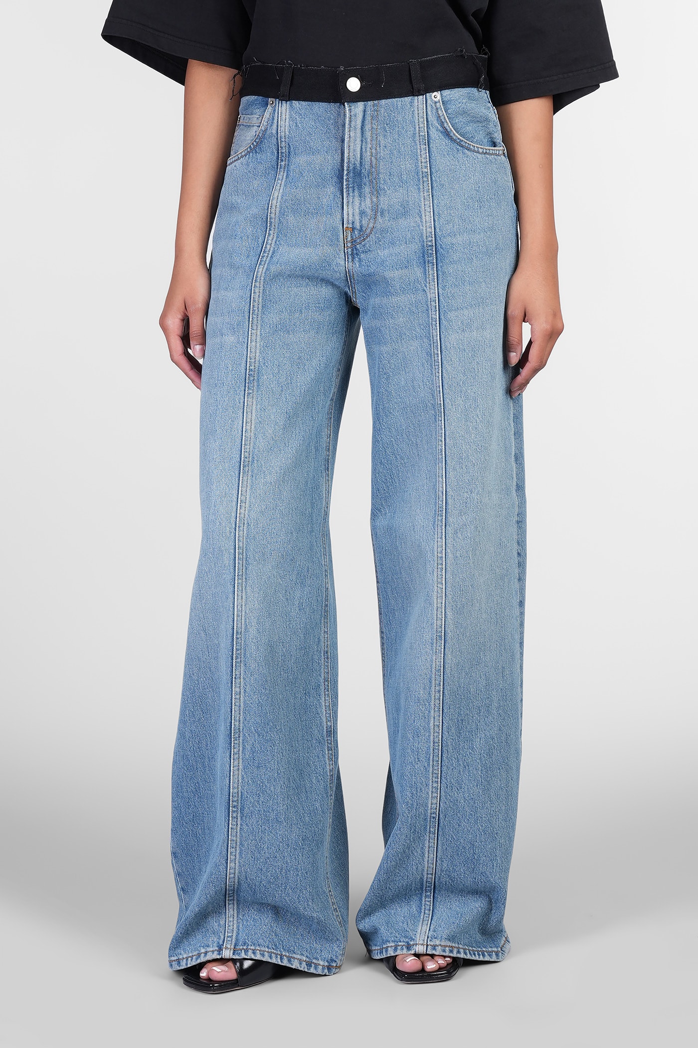 Peace Jeans In Blue Cotton