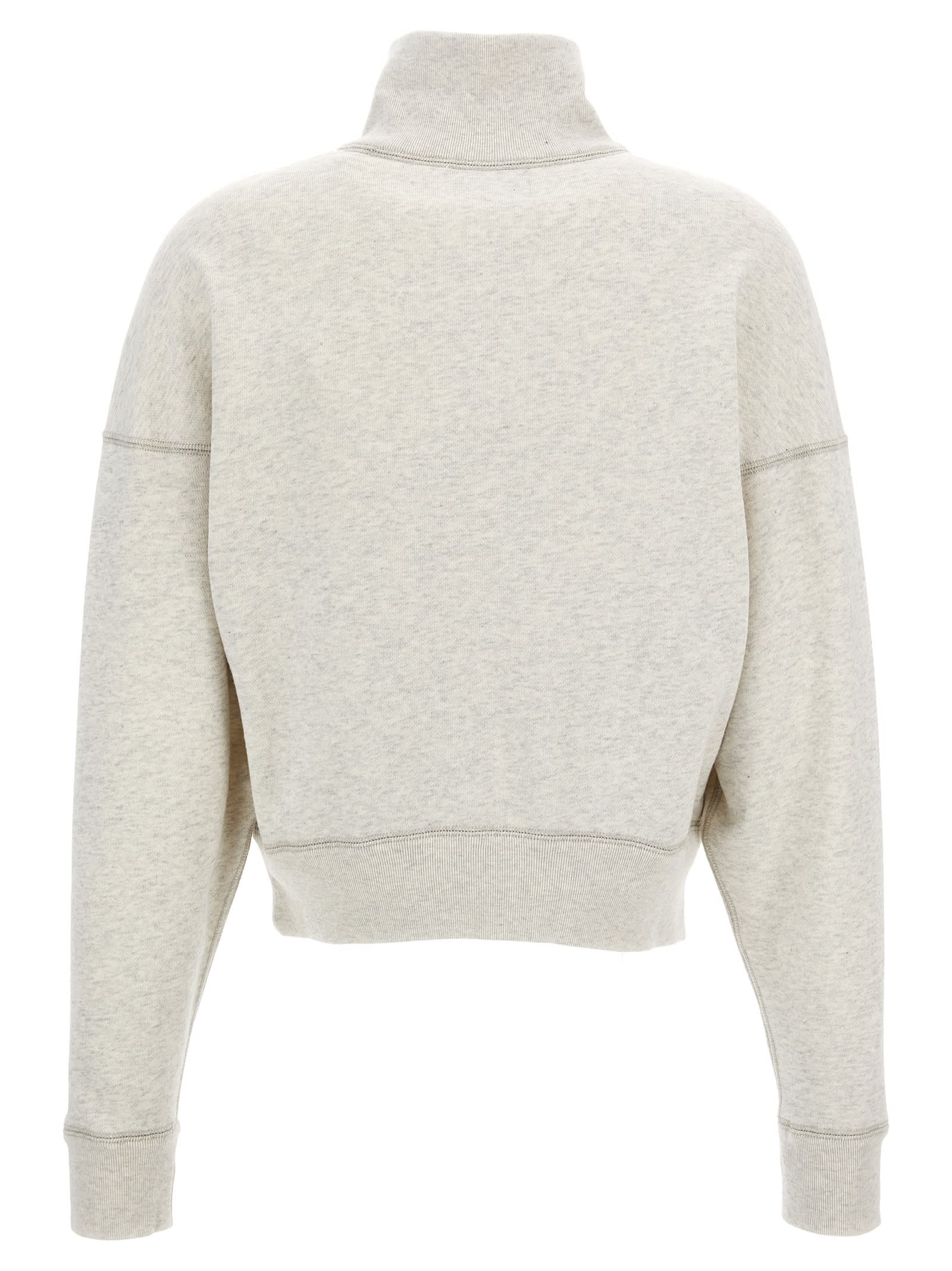 Shop Marant Etoile Ross Sweatshirt In Beige