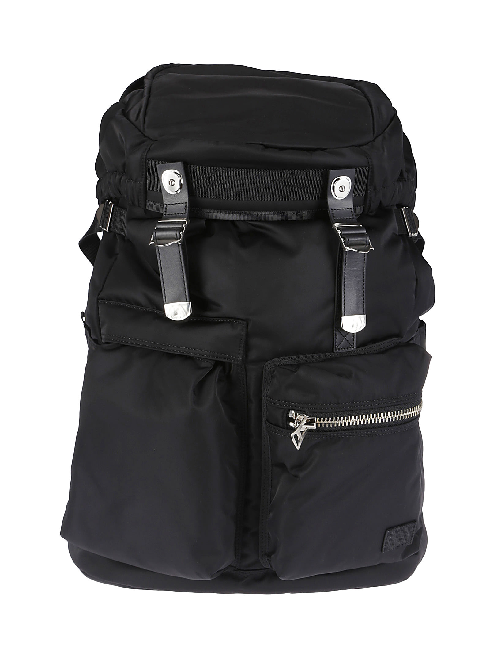 Shop Sacai Porter Pocket Back Pack In Black