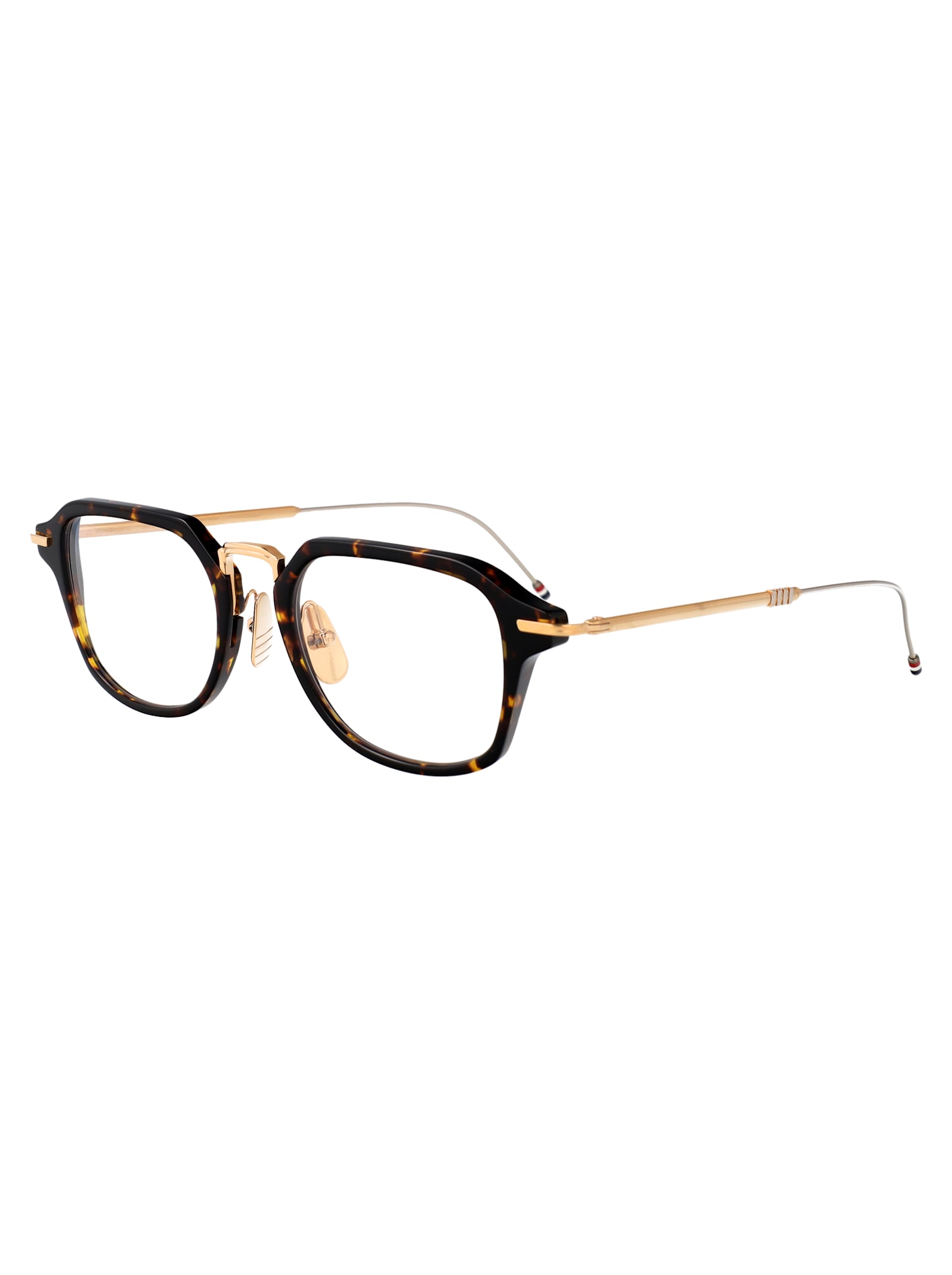 Thom Browne Ueo423a-g0003 Glasses In Brown