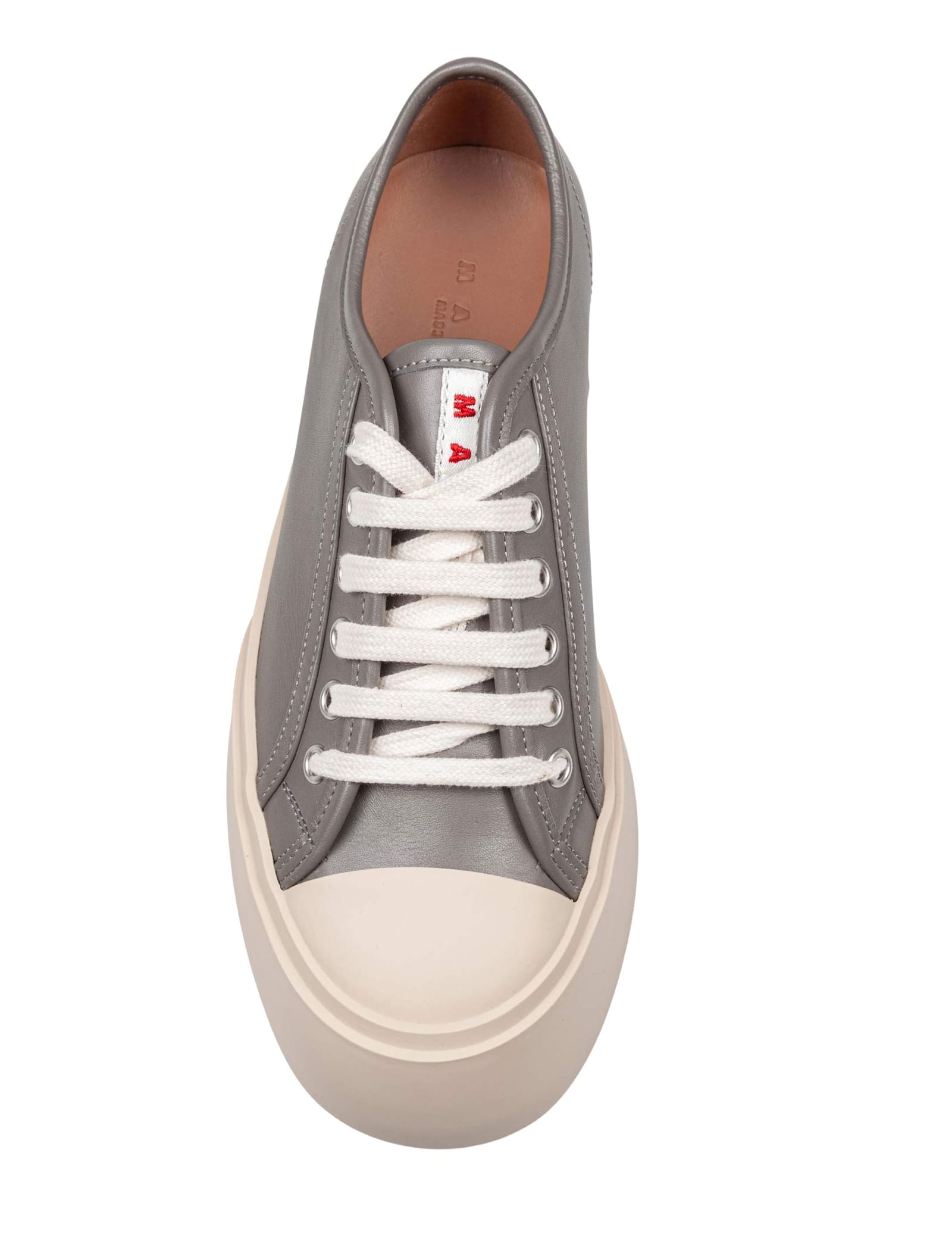 Shop Marni Pablo Sneakers In Nappa Color Grey