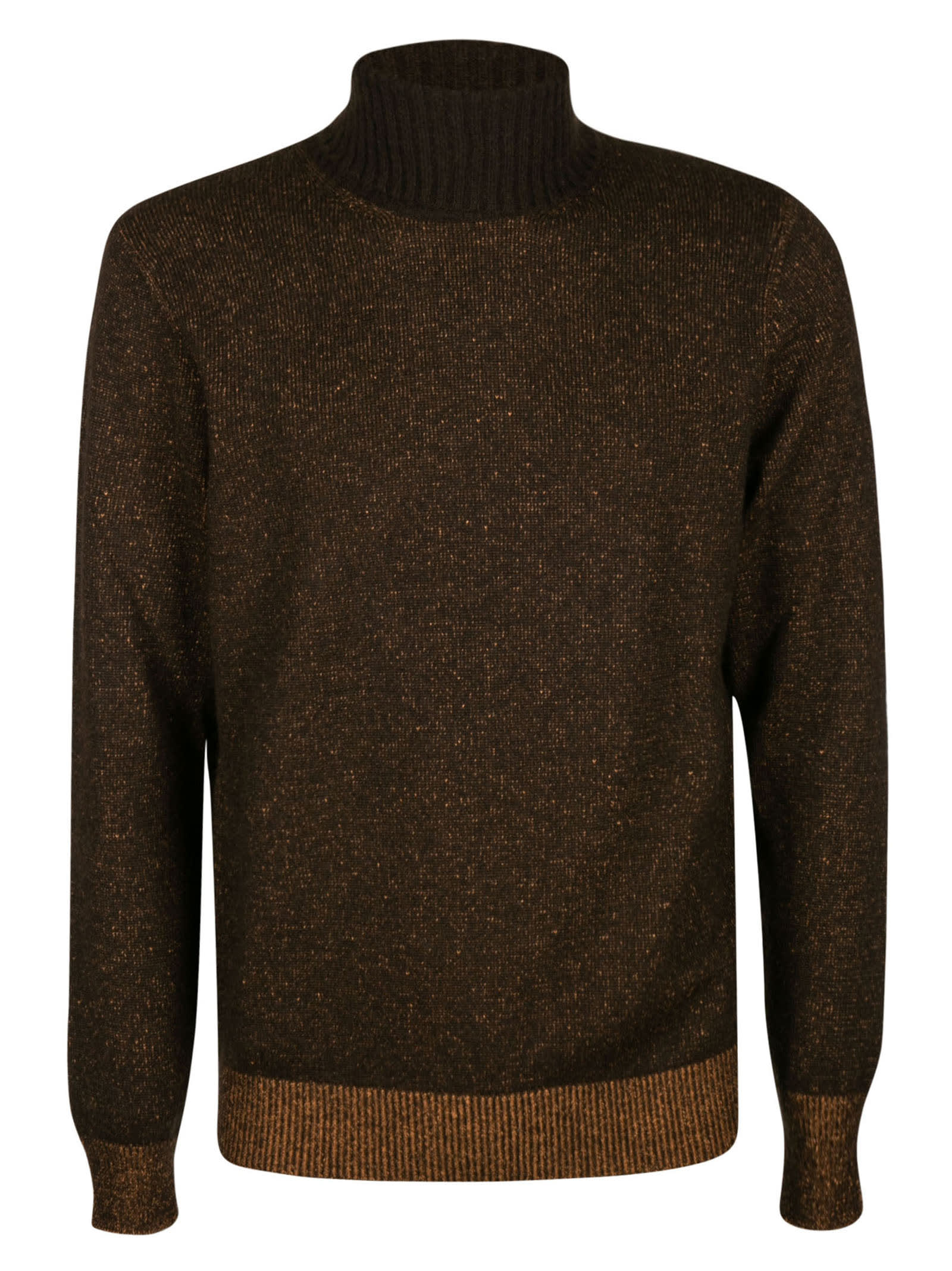 Malo Turtleneck Ribbed Sweater