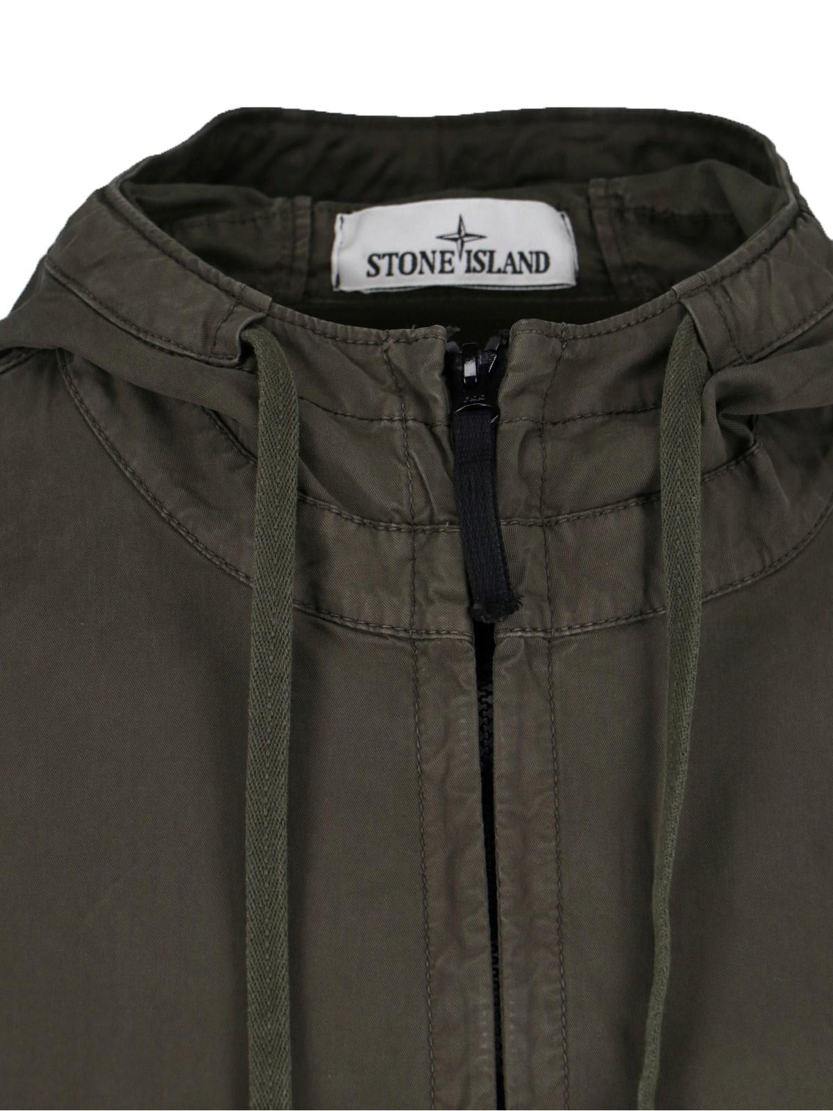 Stone Island Logo Zip Jacket