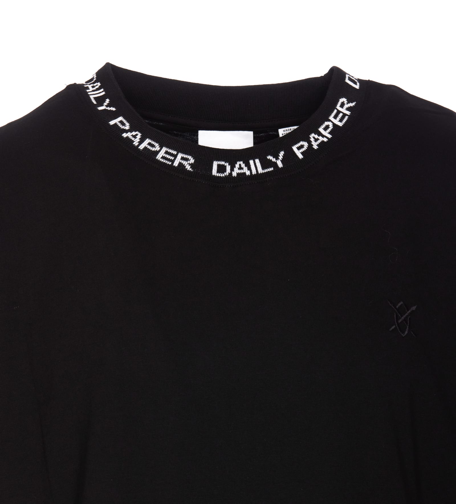 Shop Daily Paper Erib T-shirt In Black