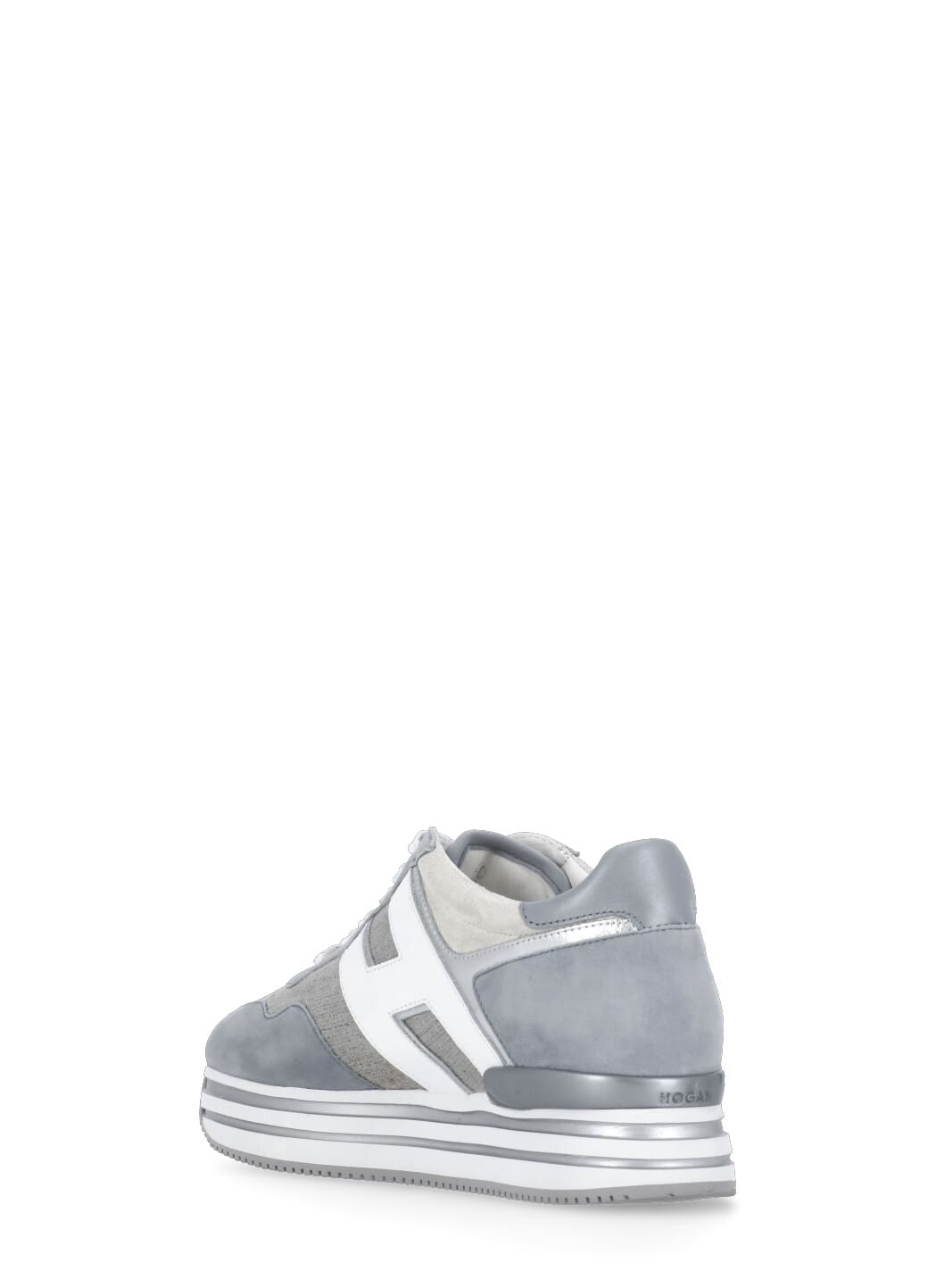 Shop Hogan H222 Sneakers In Grey