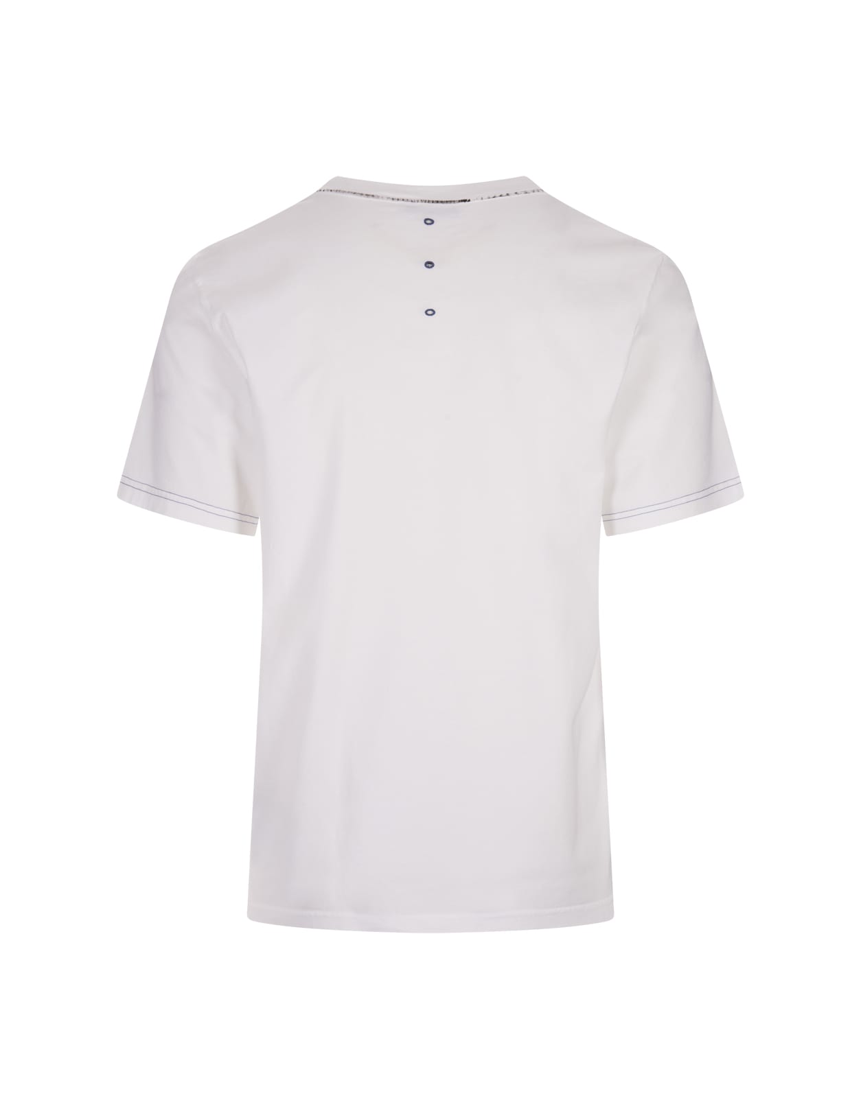 Shop Premiata White T-shirt With Never White Print