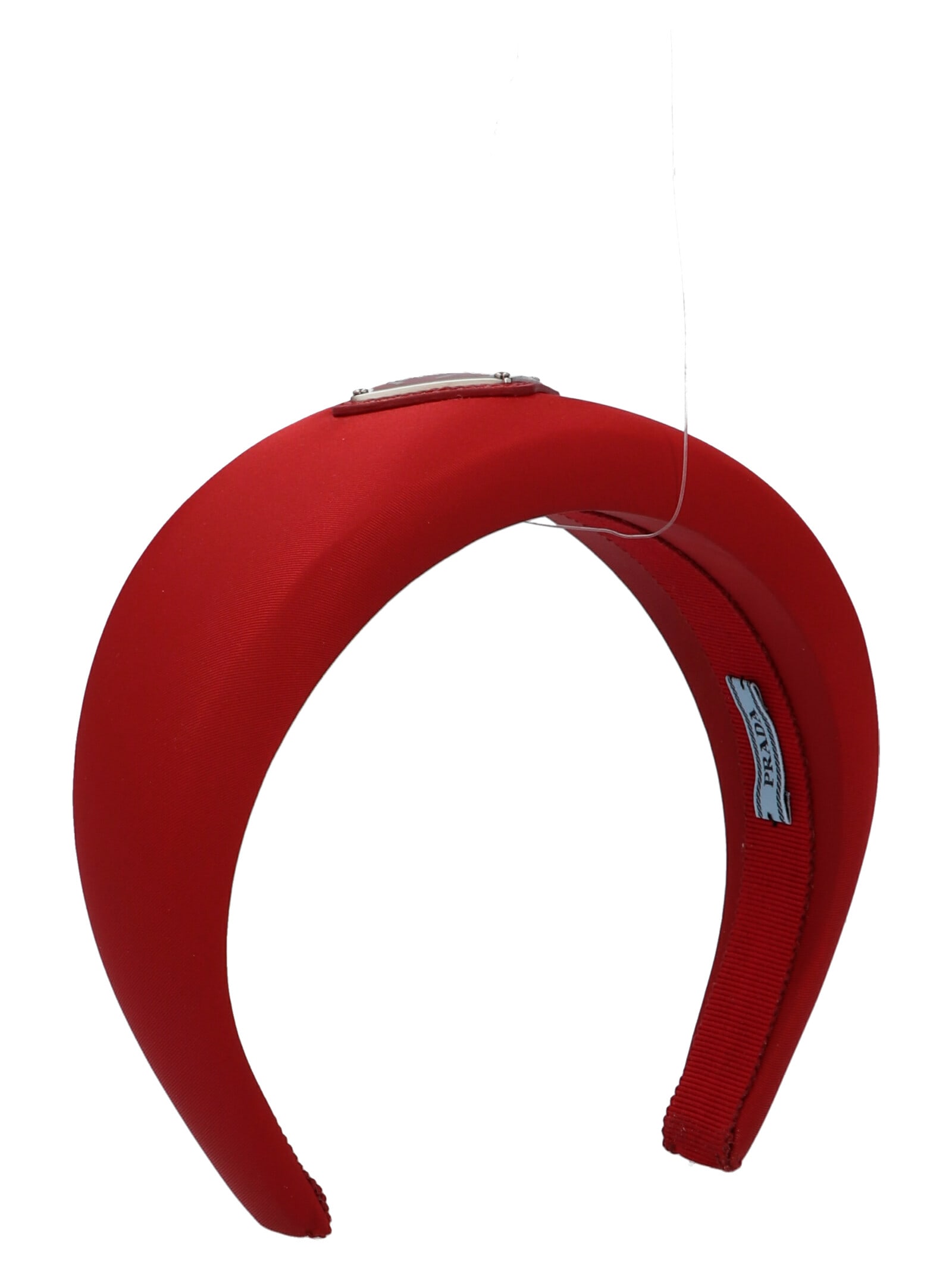 Prada Headband In Red