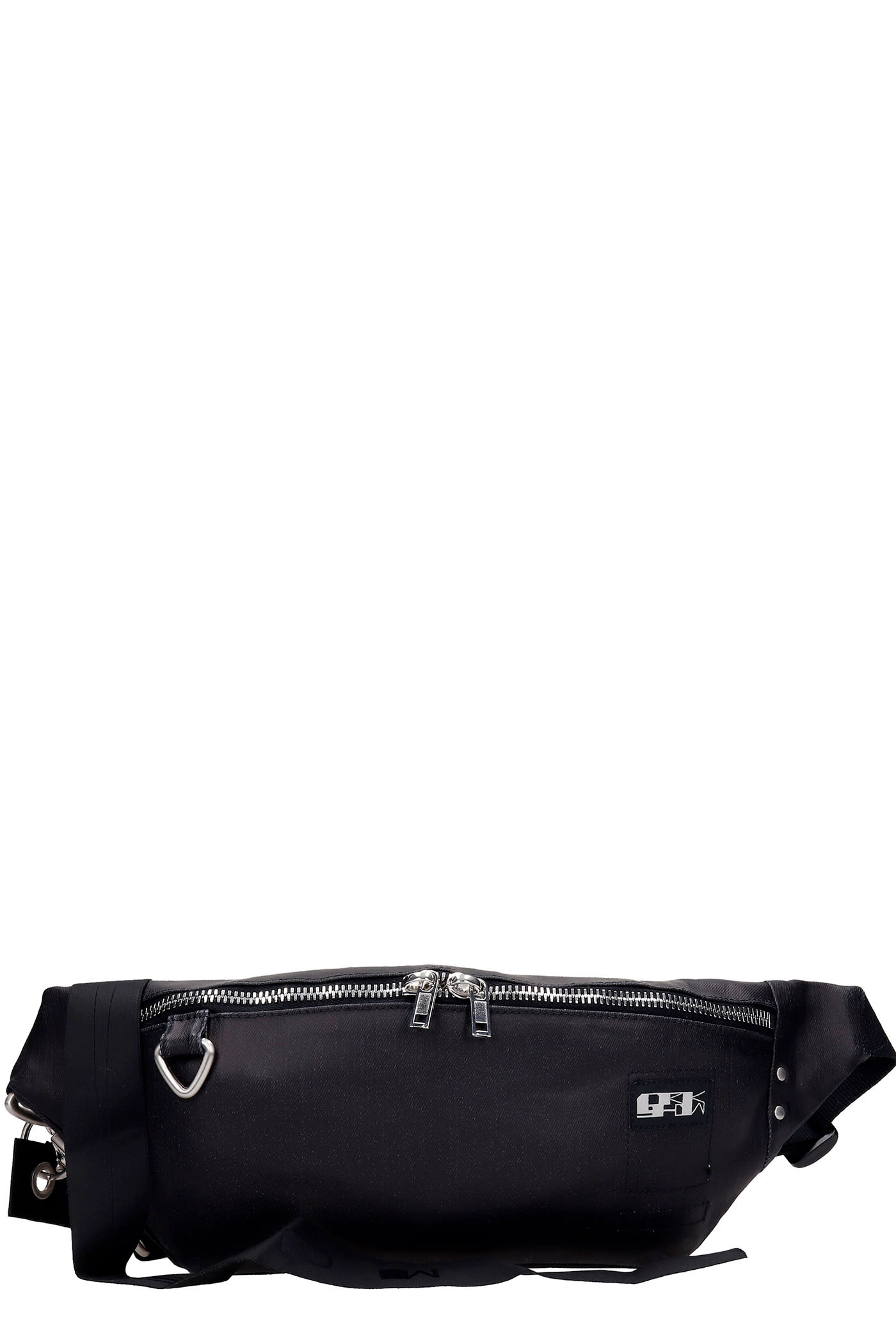 DRKSHDW Bumbag Waist Bag In Black Cotton