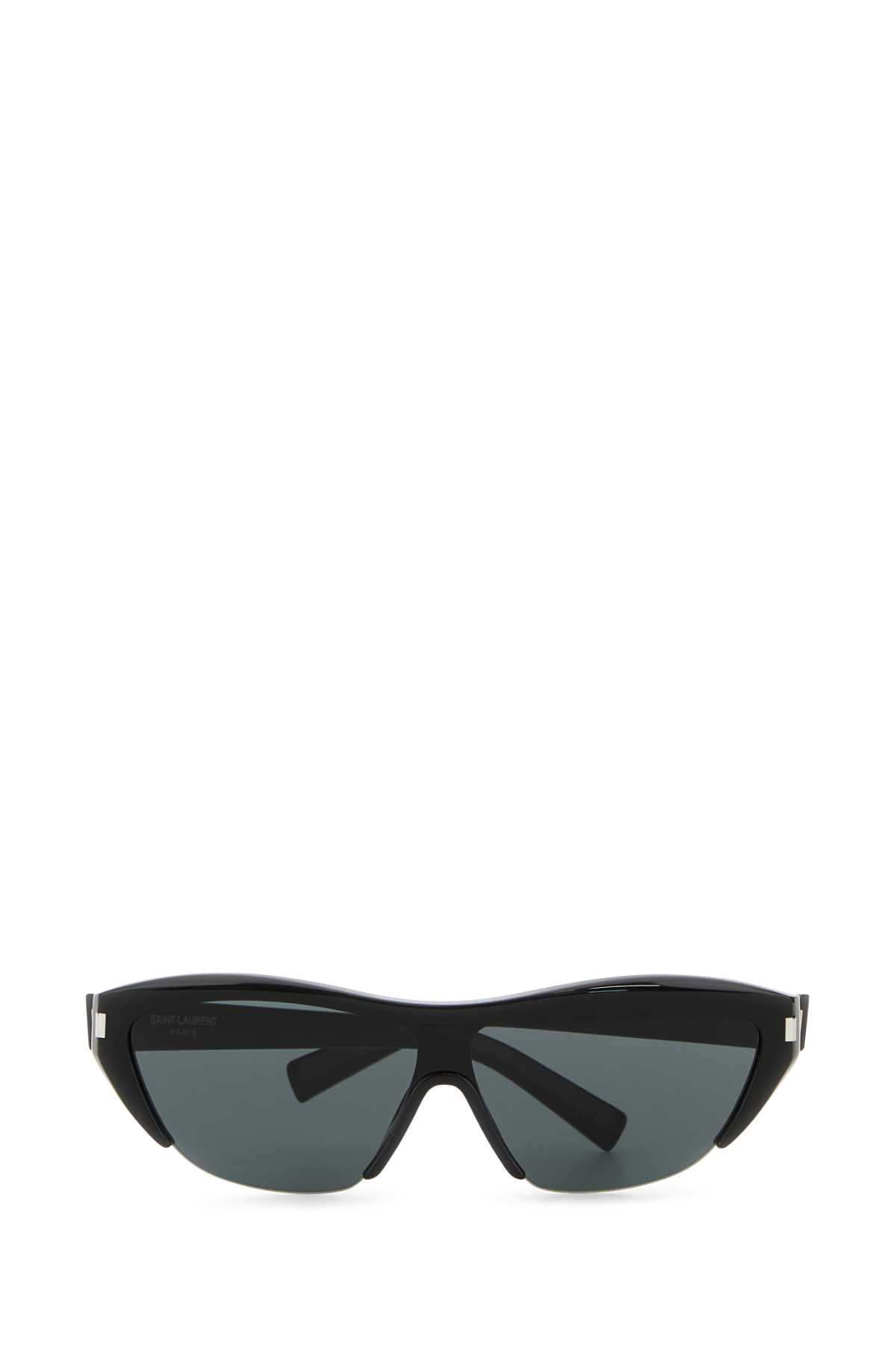Saint Laurent Black Acetate Sl 704 Sunglasses In Black