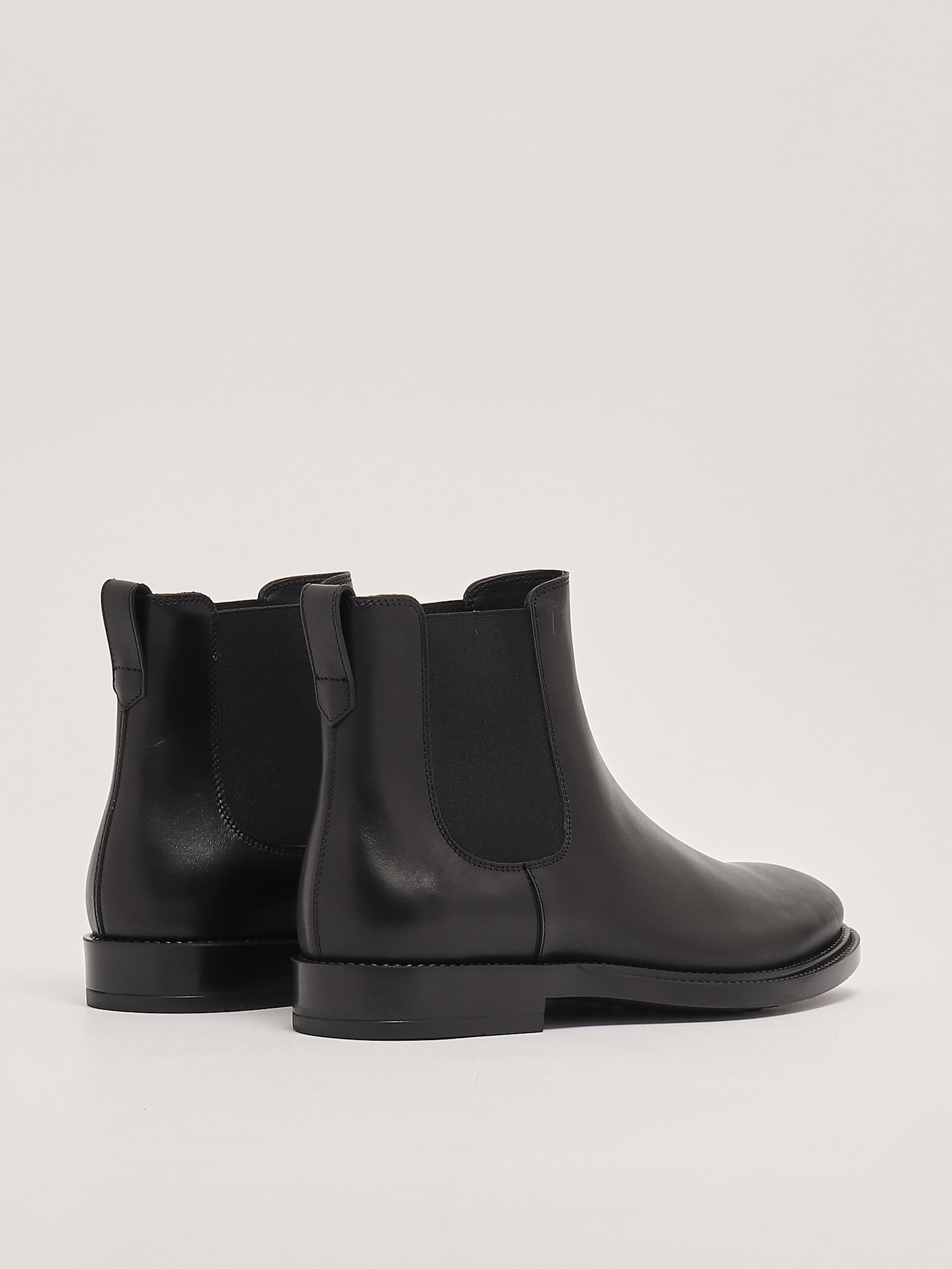 Shop Tod's Stivaletto El. Formale Gomma 62c Boots In Nero