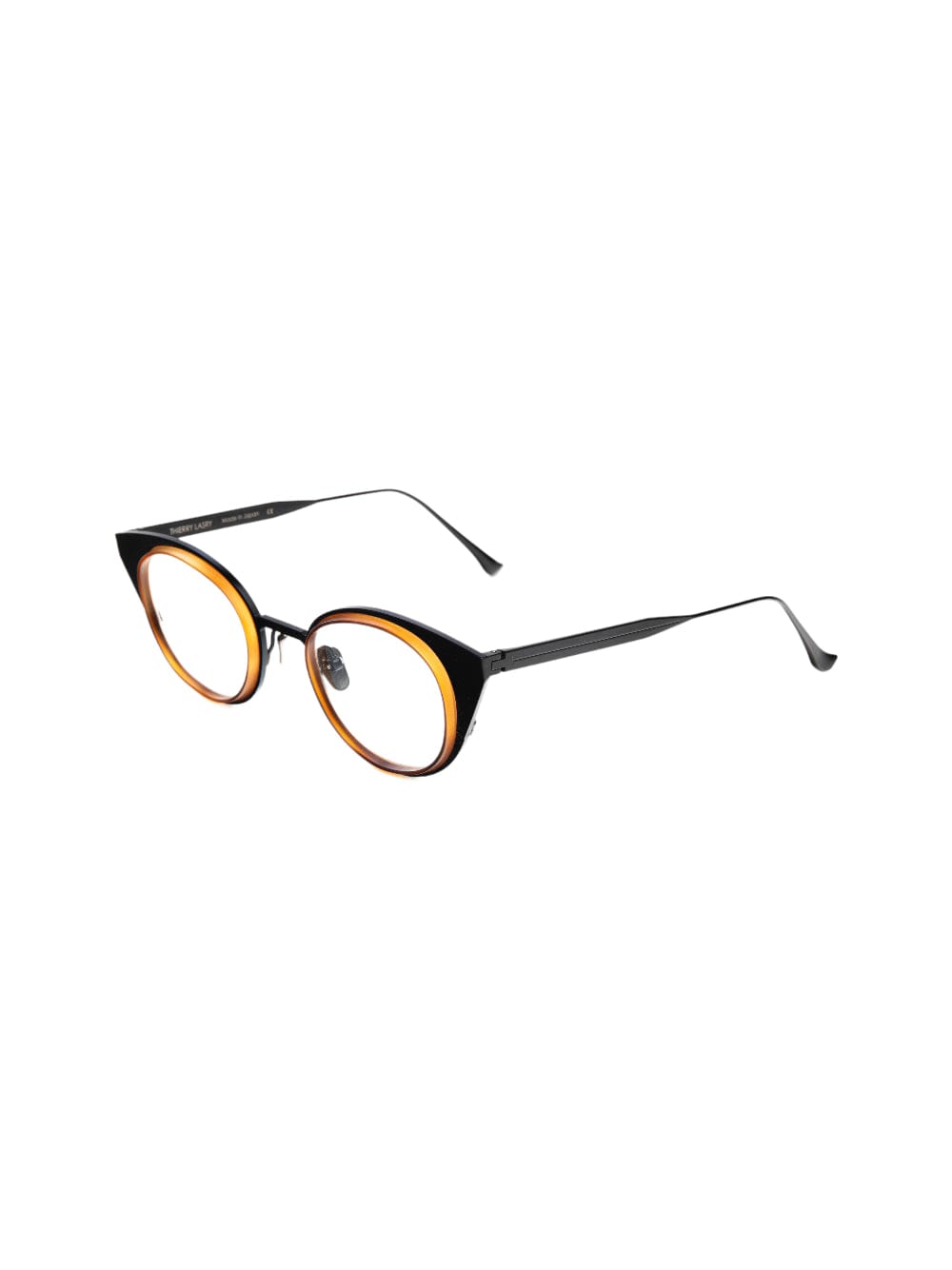 Shop Thierry Lasry Anxiety - Black Glasses