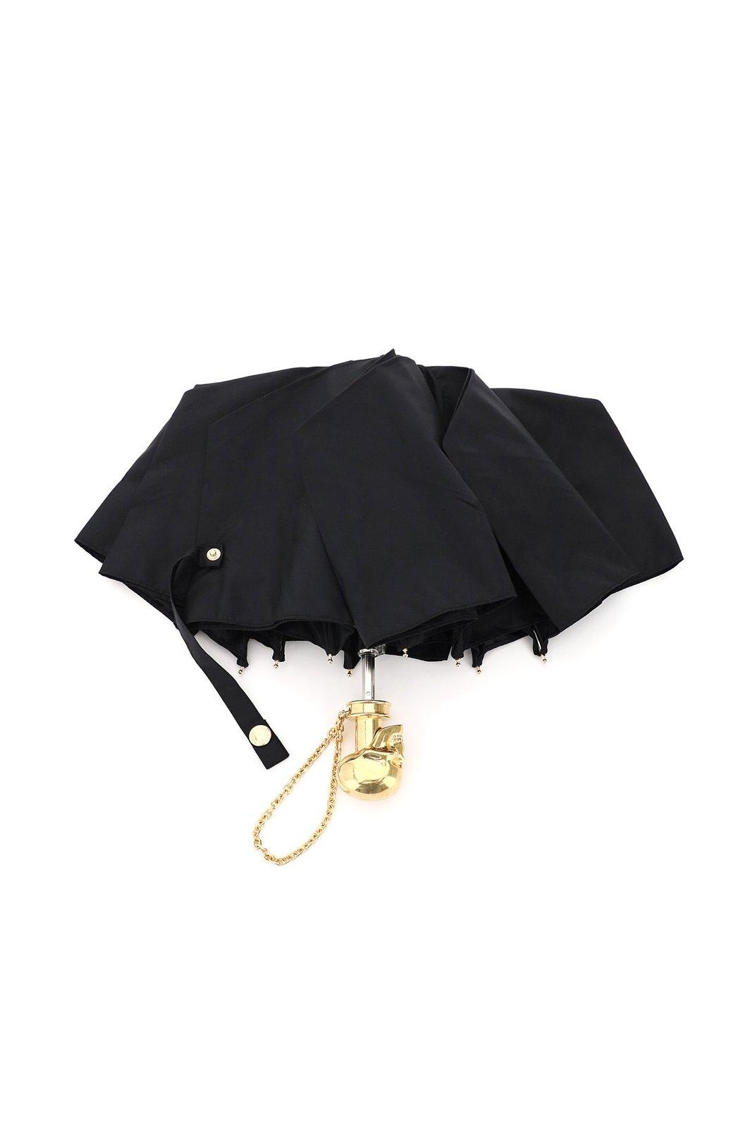 Shop Alexander Mcqueen Foldable Skull Umbrella