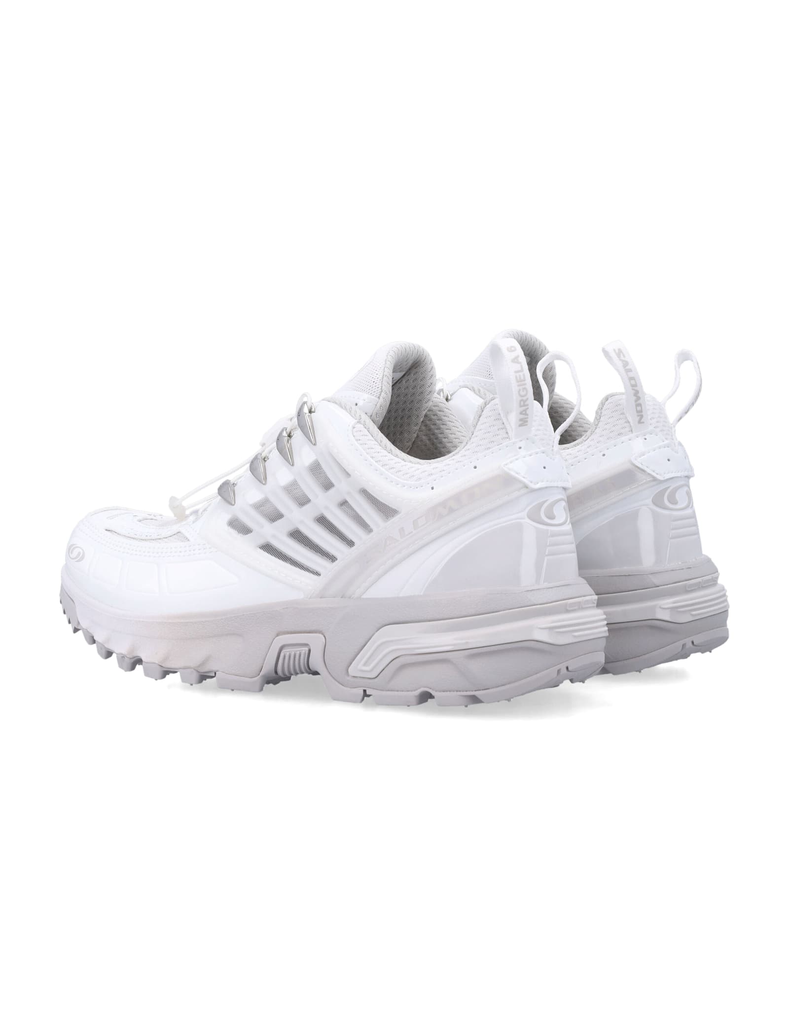 Mm6 Maison Margiela X Salomon Acs Pro Sneakers In White