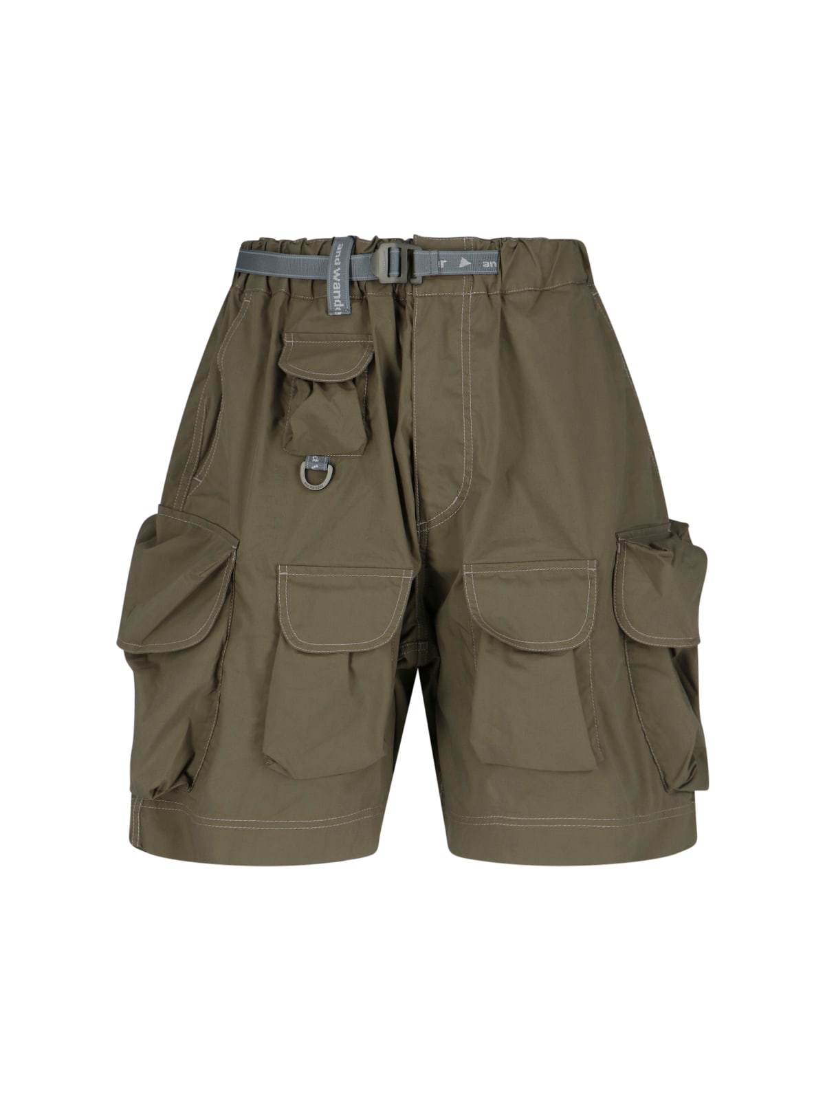 Oversized Cargo Belted Shorts