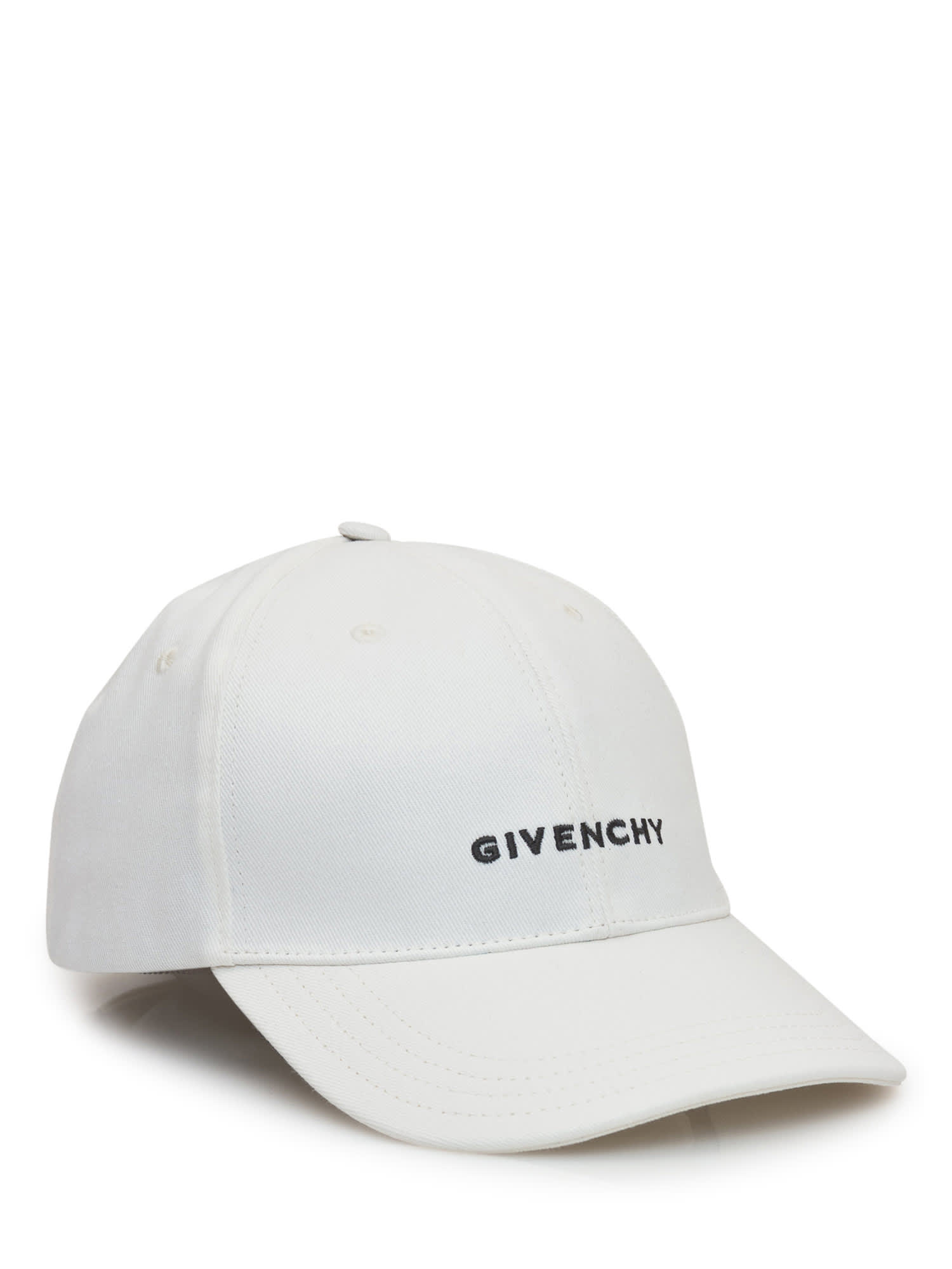 Shop Givenchy Cap With Logo In White