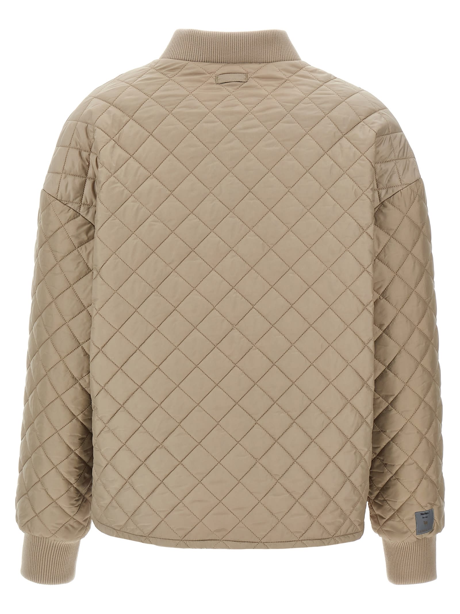 Max Mara The Cube Licia Casual Jackets And Parka Brown In Brown
