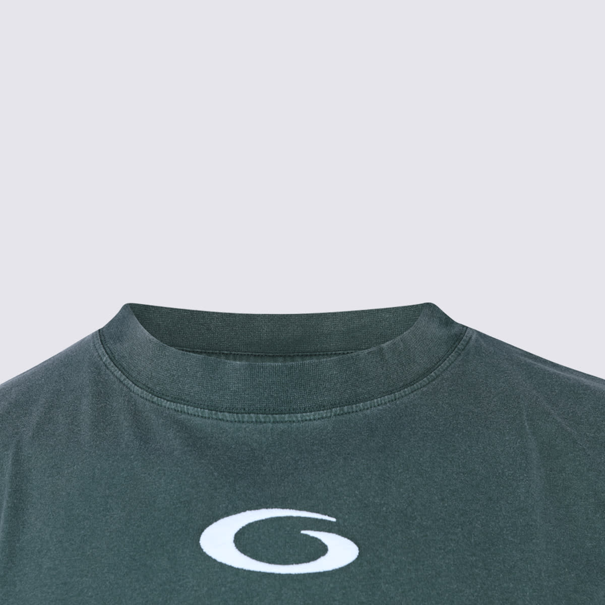 Balenciaga Graphic Print Basketball Short Sleeve T-shirt In Green