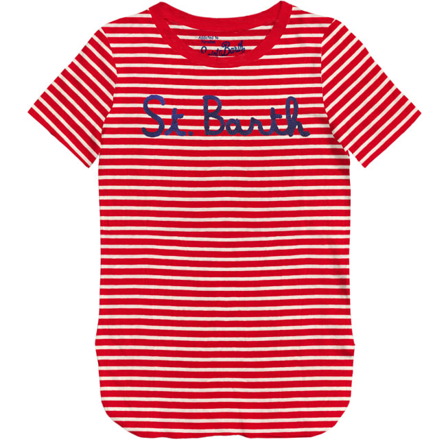 Mc2 Saint Barth Stripes T-shirts St Barth