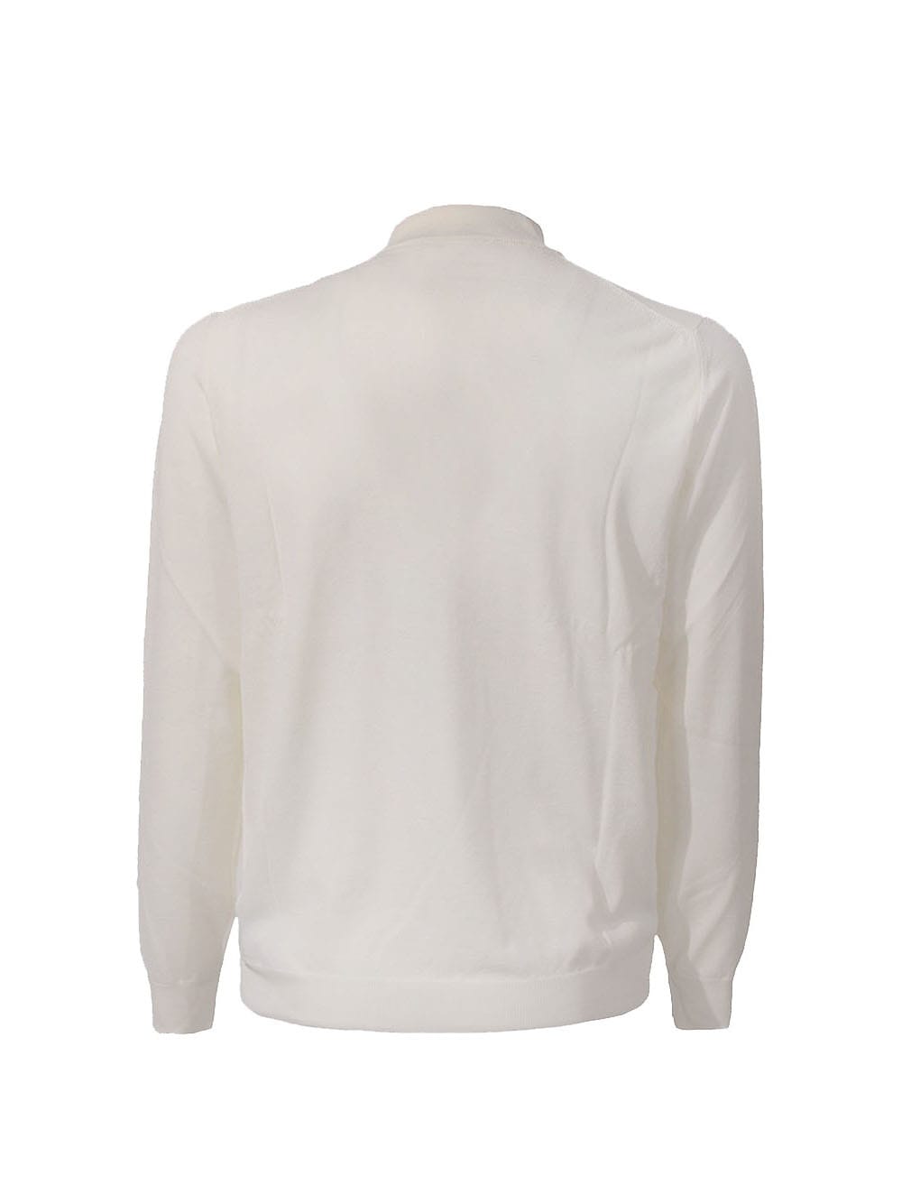 Shop Zanone Lupetto Sweater In White