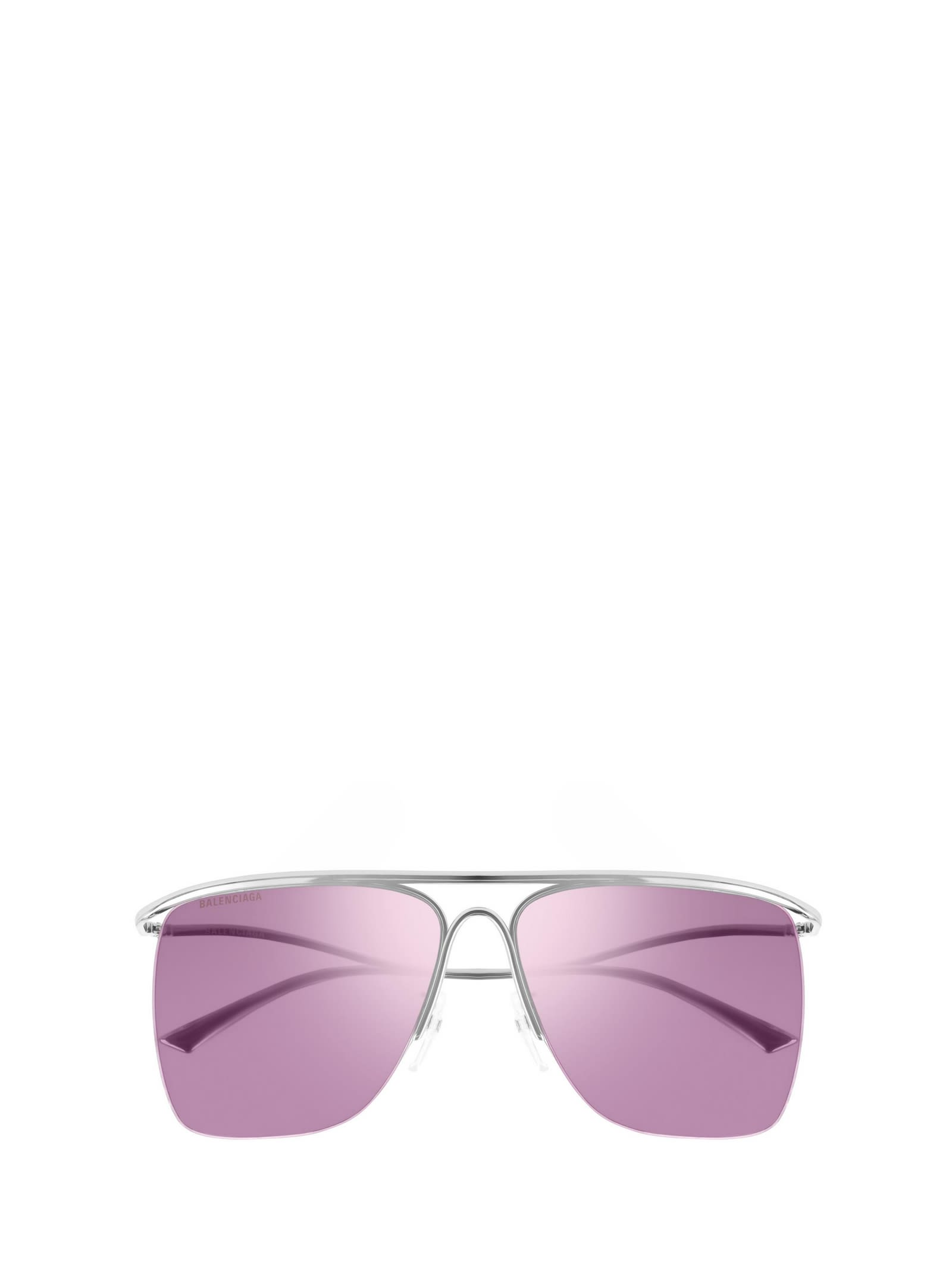 Balenciaga Eyewear Balenciaga Bb0092s Silver Sunglasses
