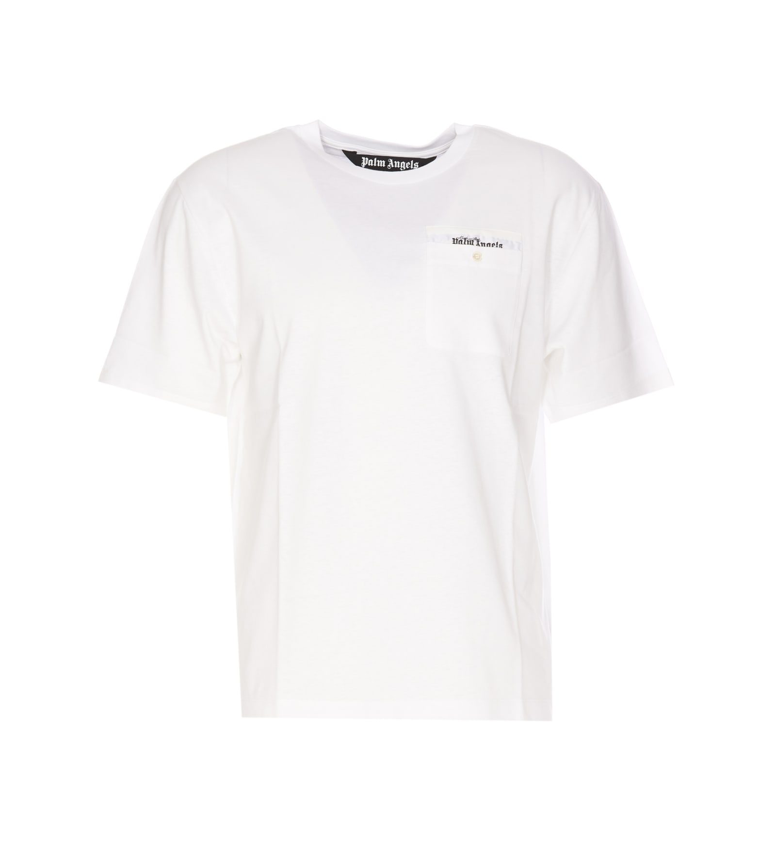 Sartorial Tape Pocket T-Shirt in white - Palm Angels® Official