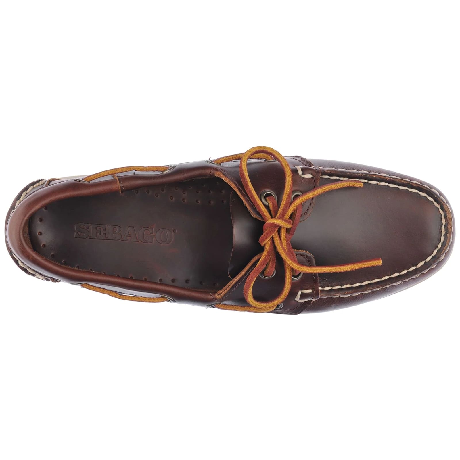 Sebago Slip-on Shoes With Stitching And Lace Detail