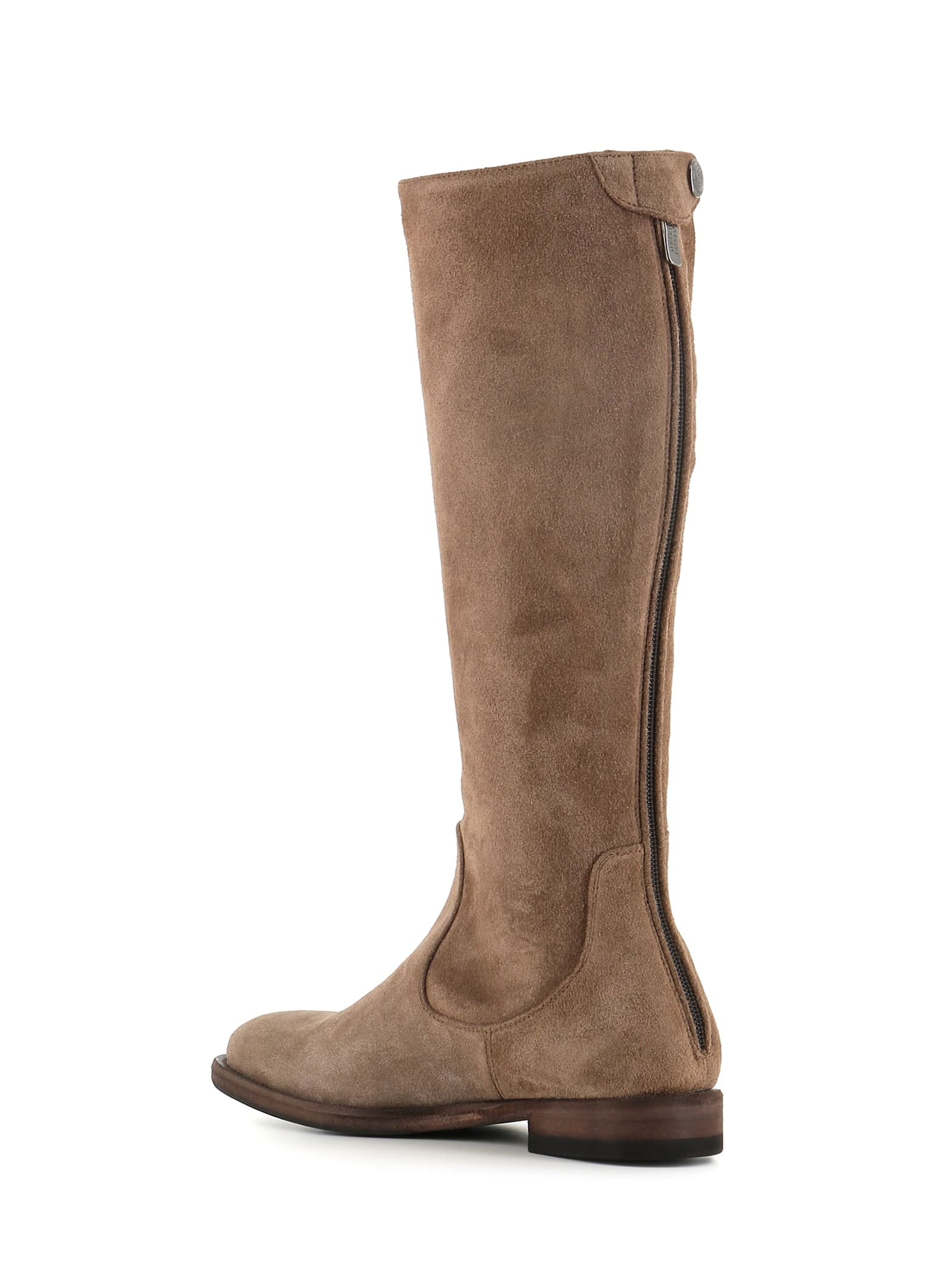 Shop Alberto Fasciani Boot Camil 90030 In Beige