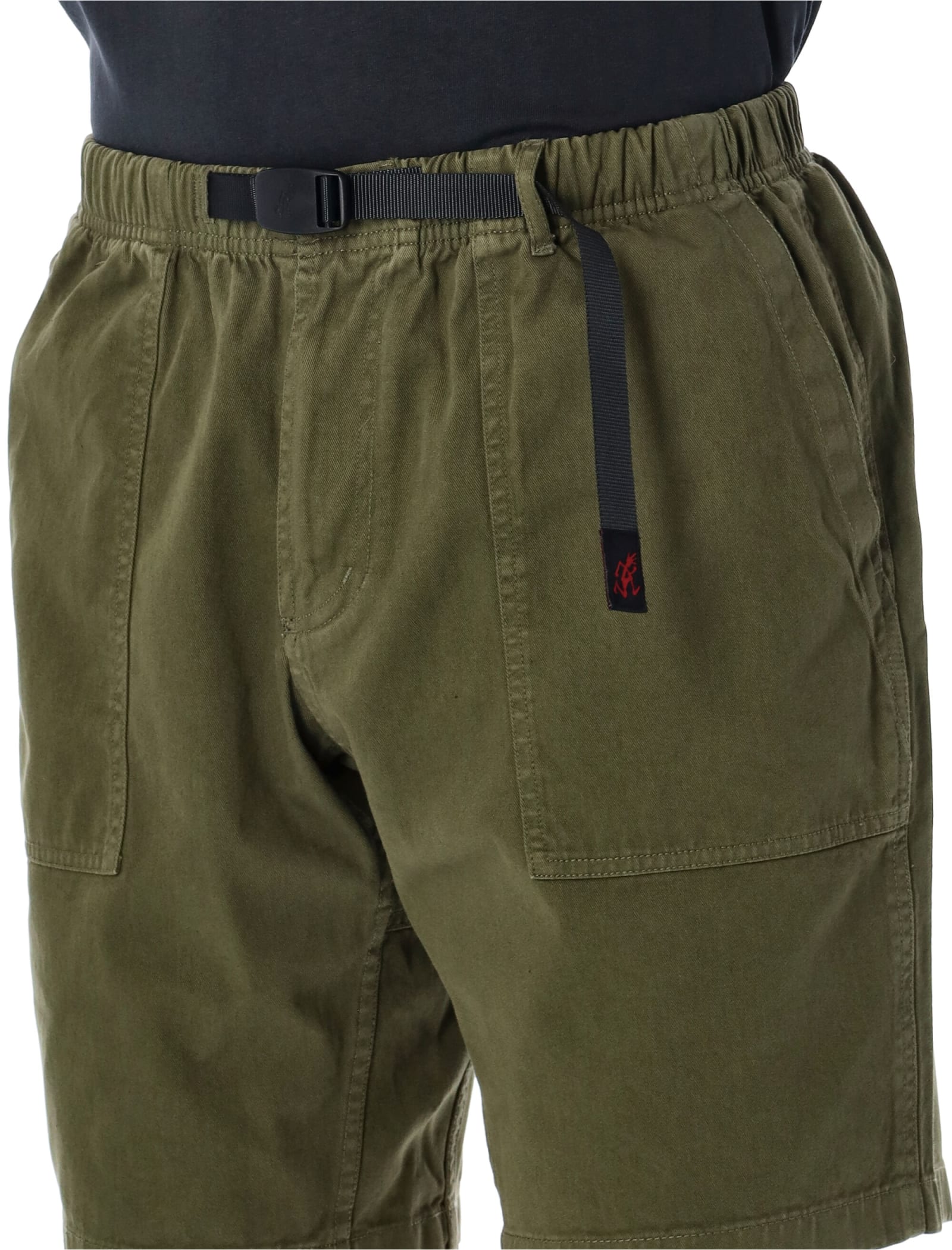 Shop Gramicci Ridge Shorts In Olive