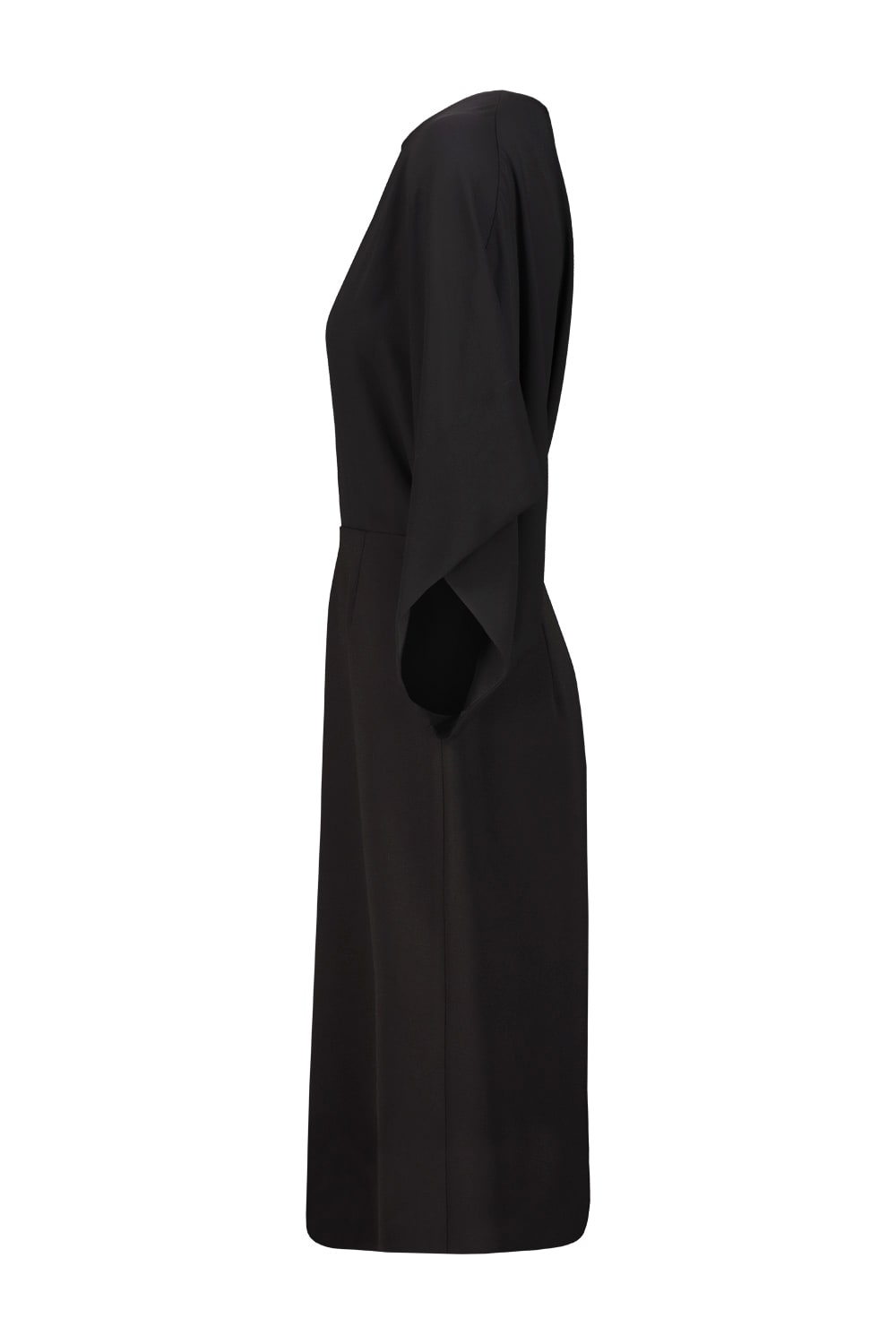 Drhope Dr. Hope Kimono Sleeves Dress Clothing In Black