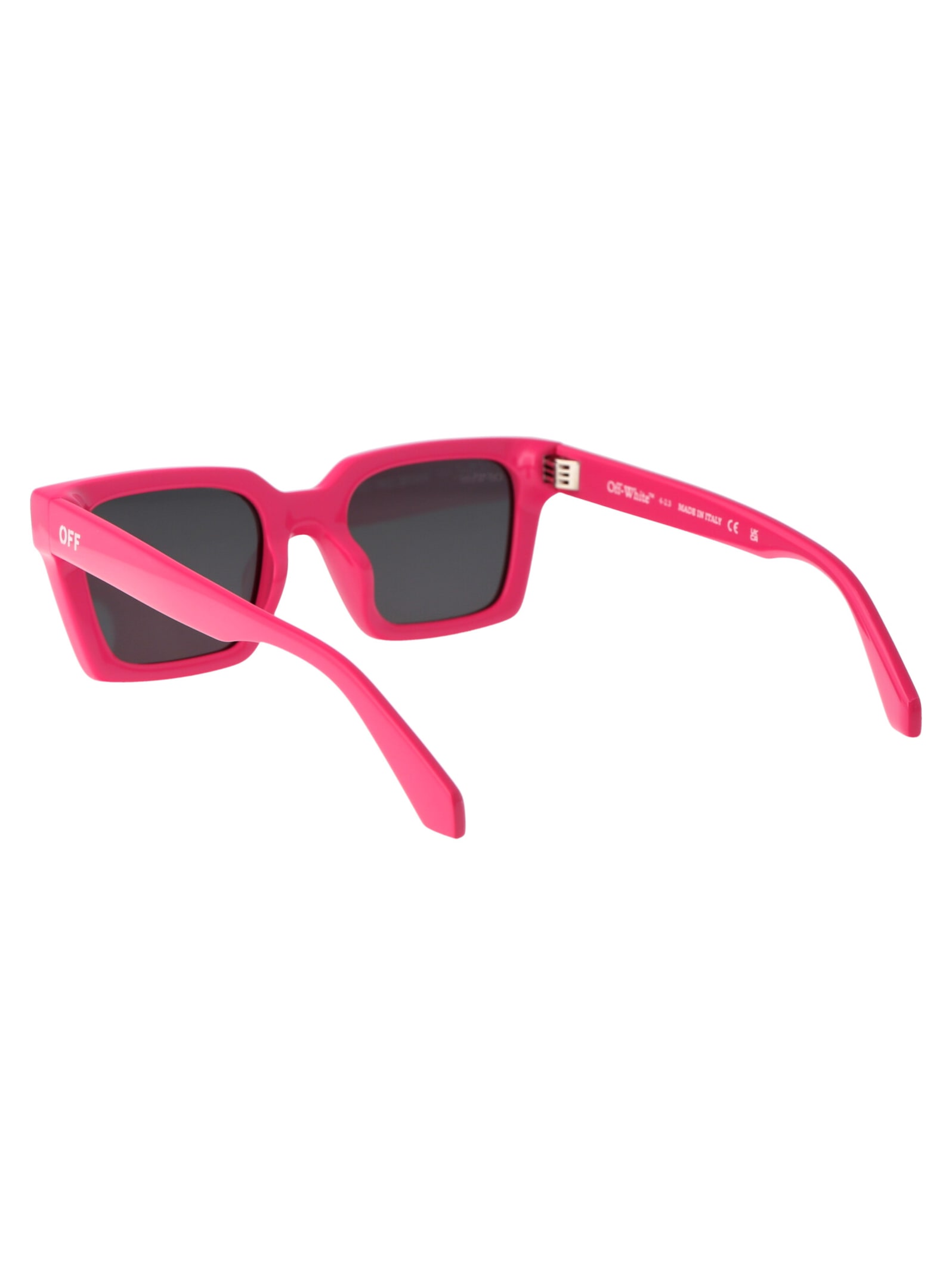 Shop Off-white Palermo Sunglasses In 3207 Fuchsia
