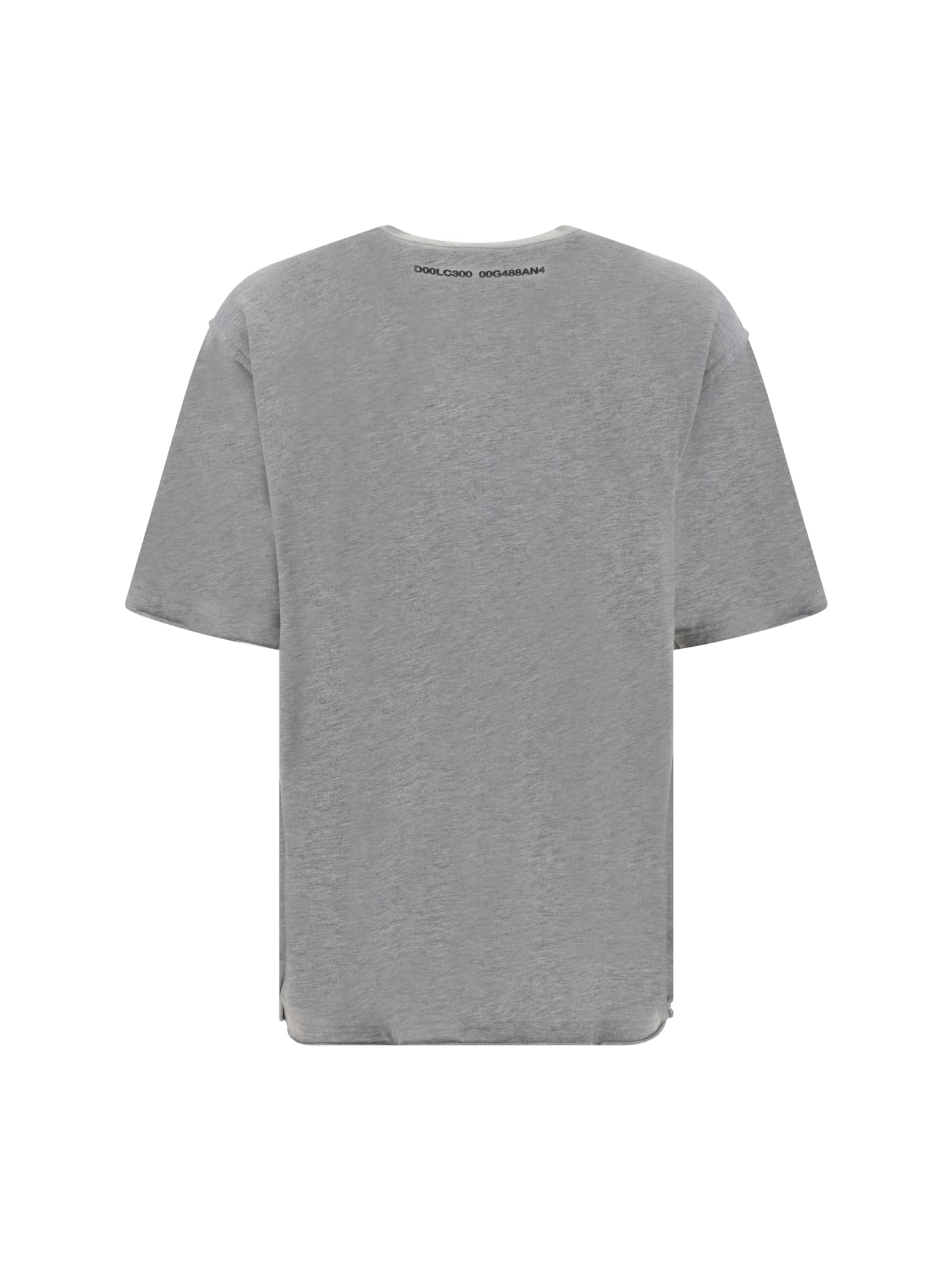 Shop Dolce & Gabbana T-shirt In Gray
