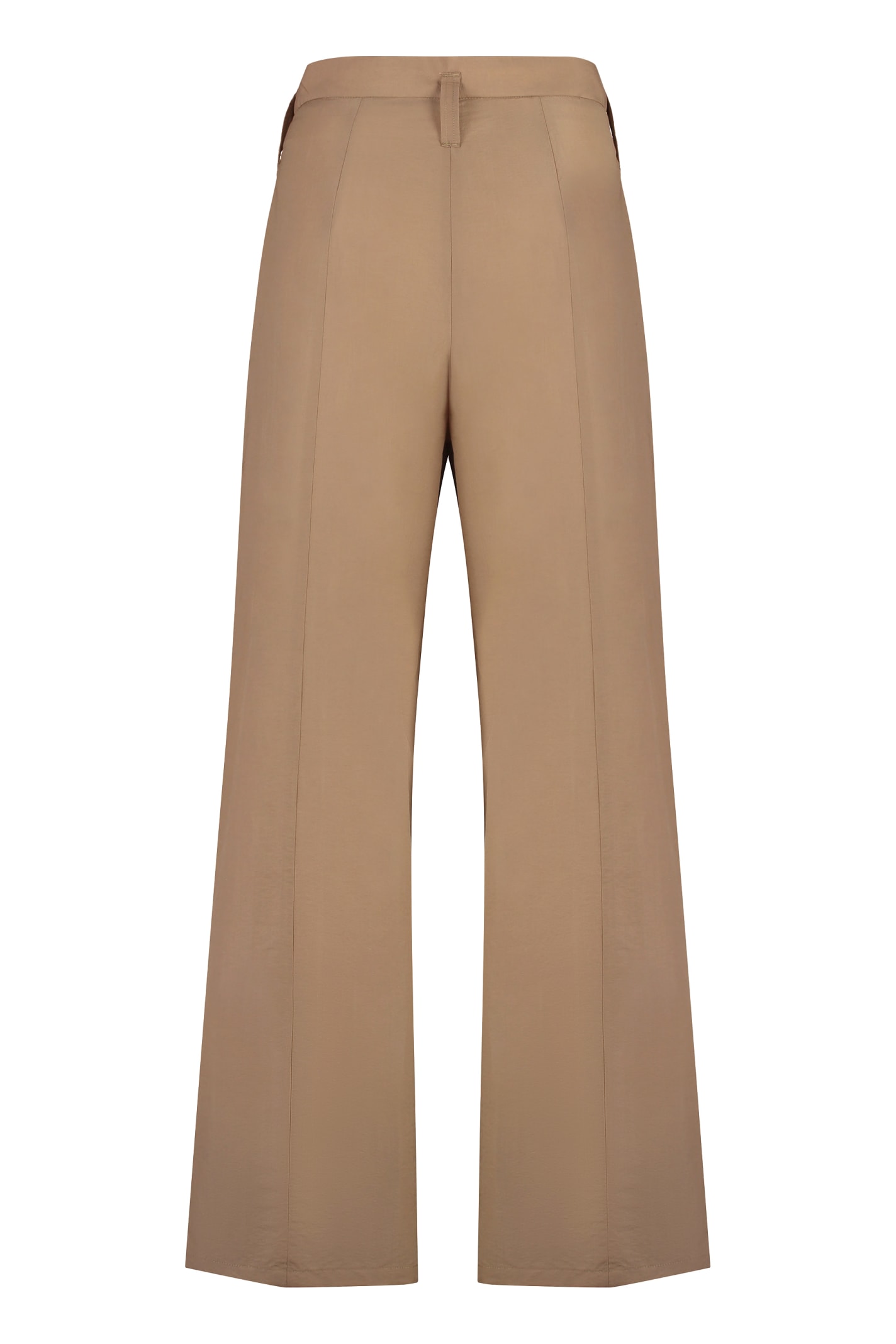 Philosophy Di Lorenzo Serafini Cotton Blend Trousers In Beige
