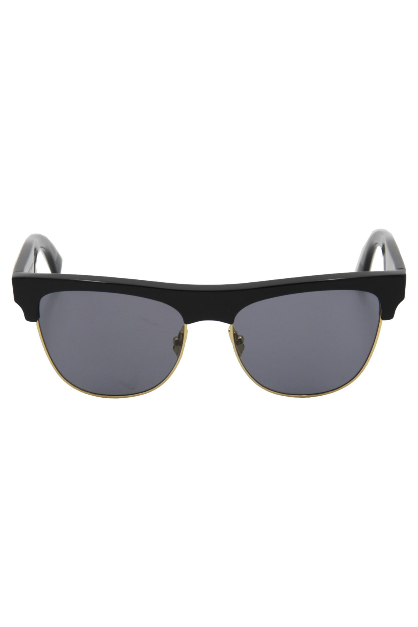 Bottega Veneta Squared Sunglasses In Black