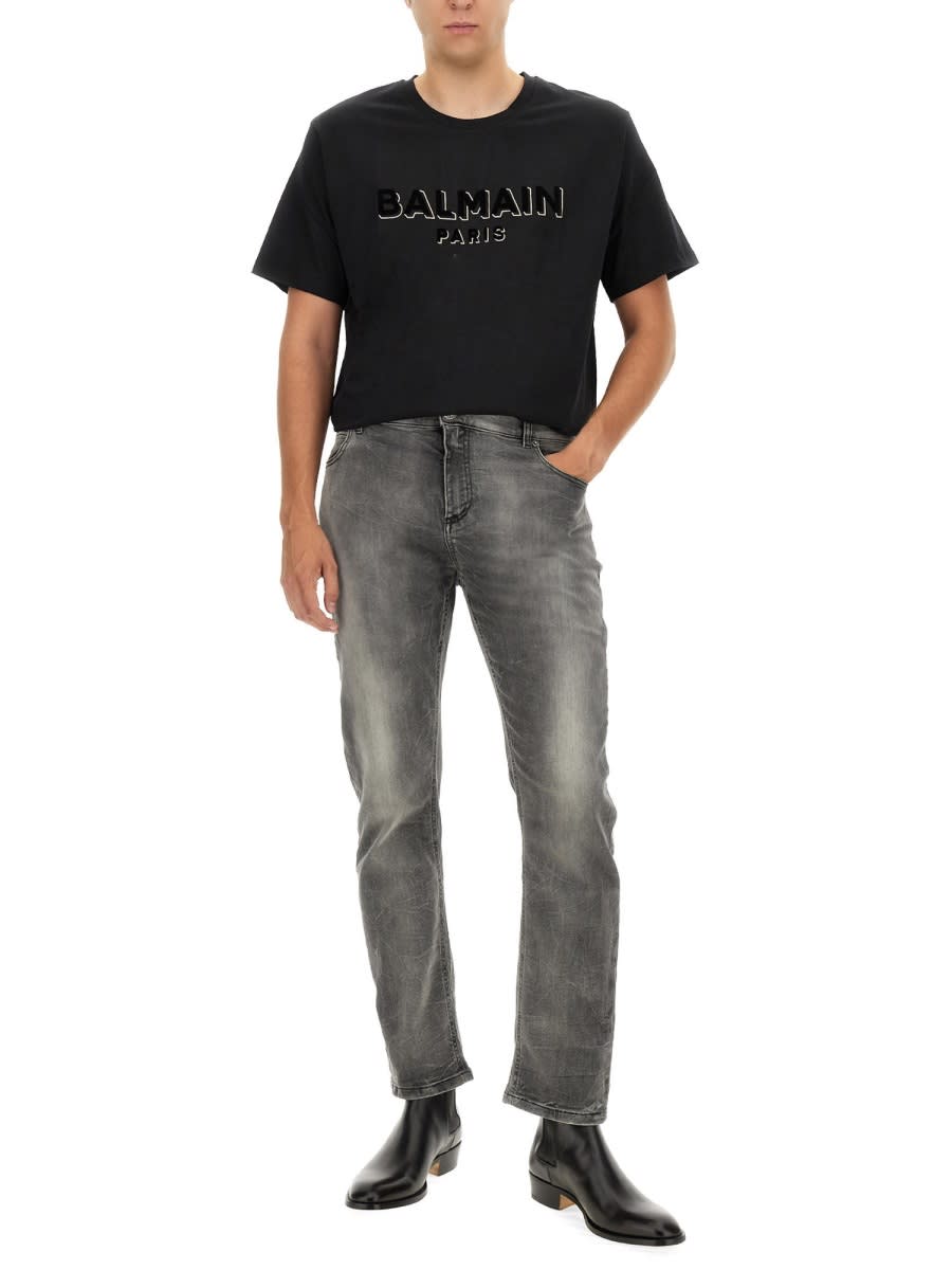 BALMAIN REGULAR FIT JEANS