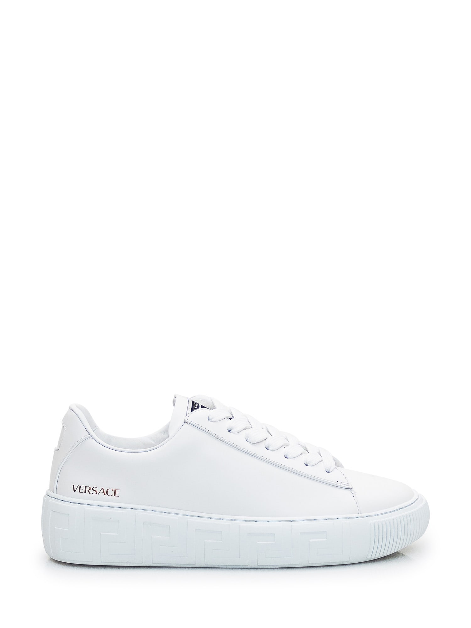 Sneakers In White Leather