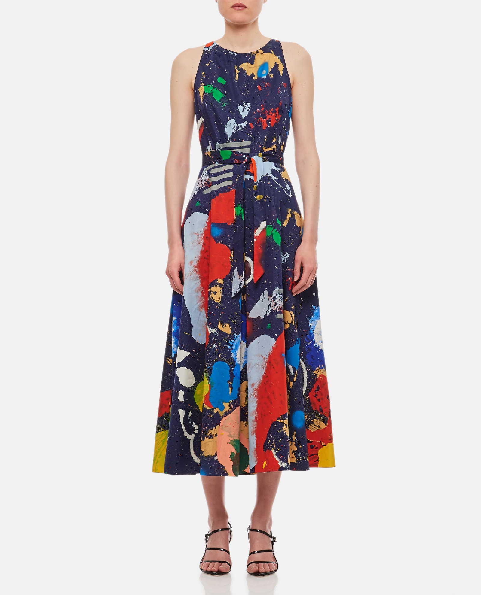 Ralph Lauren Printed Midi Dress