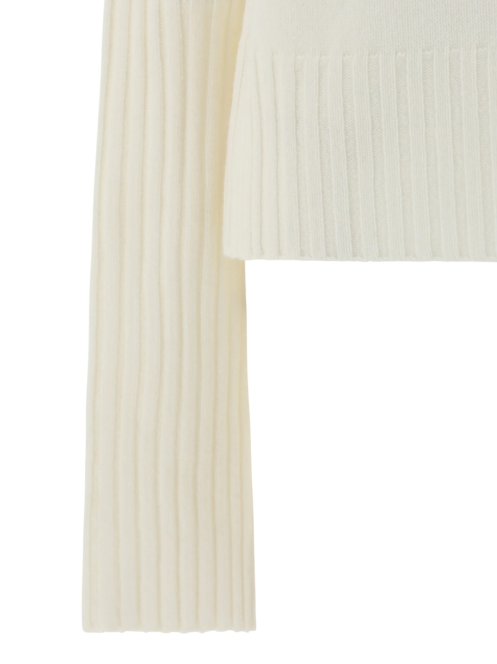 Shop Wild Cashmere Sweater In Off White