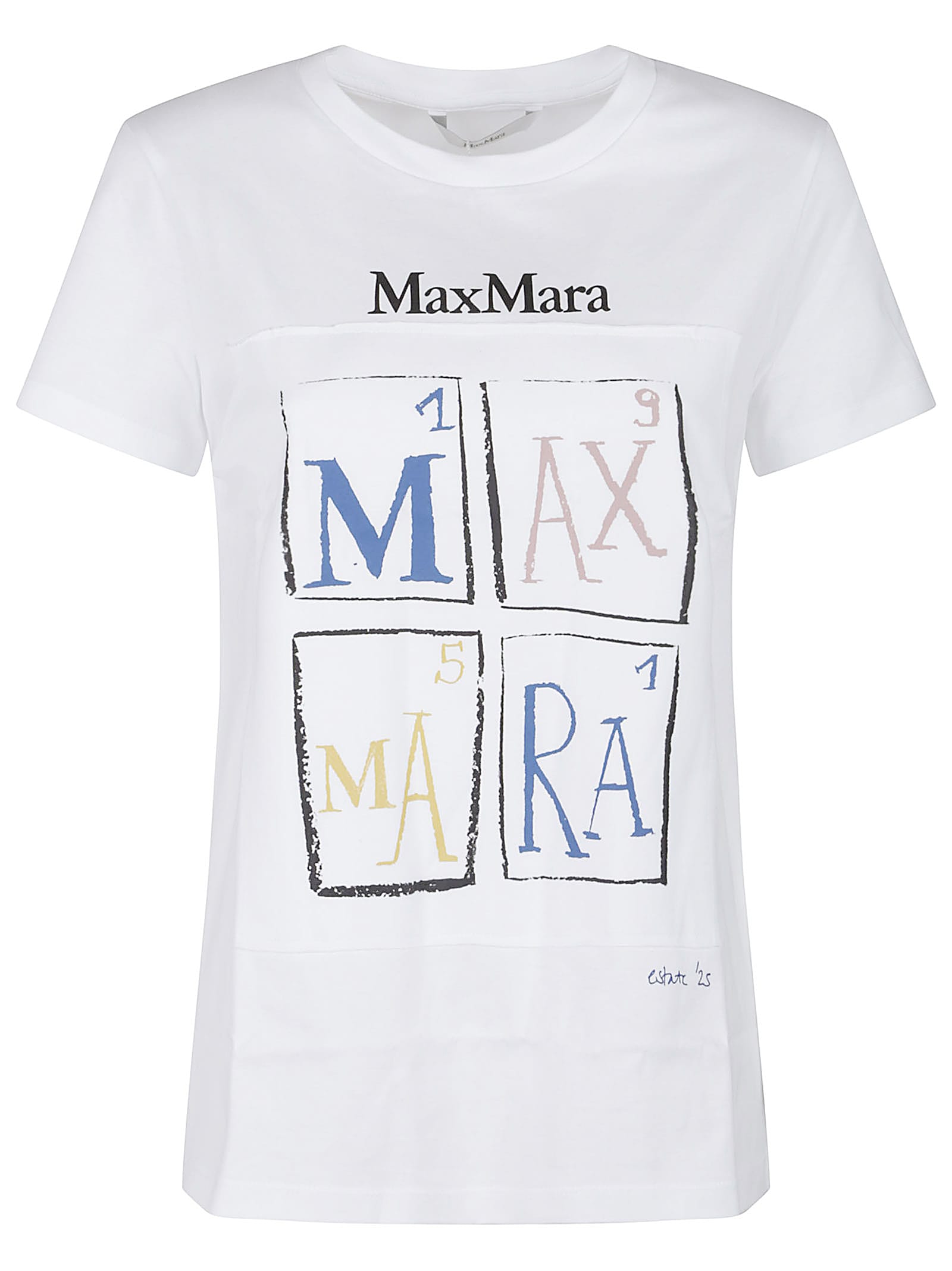 Max Mara Colibri T-shirt In White