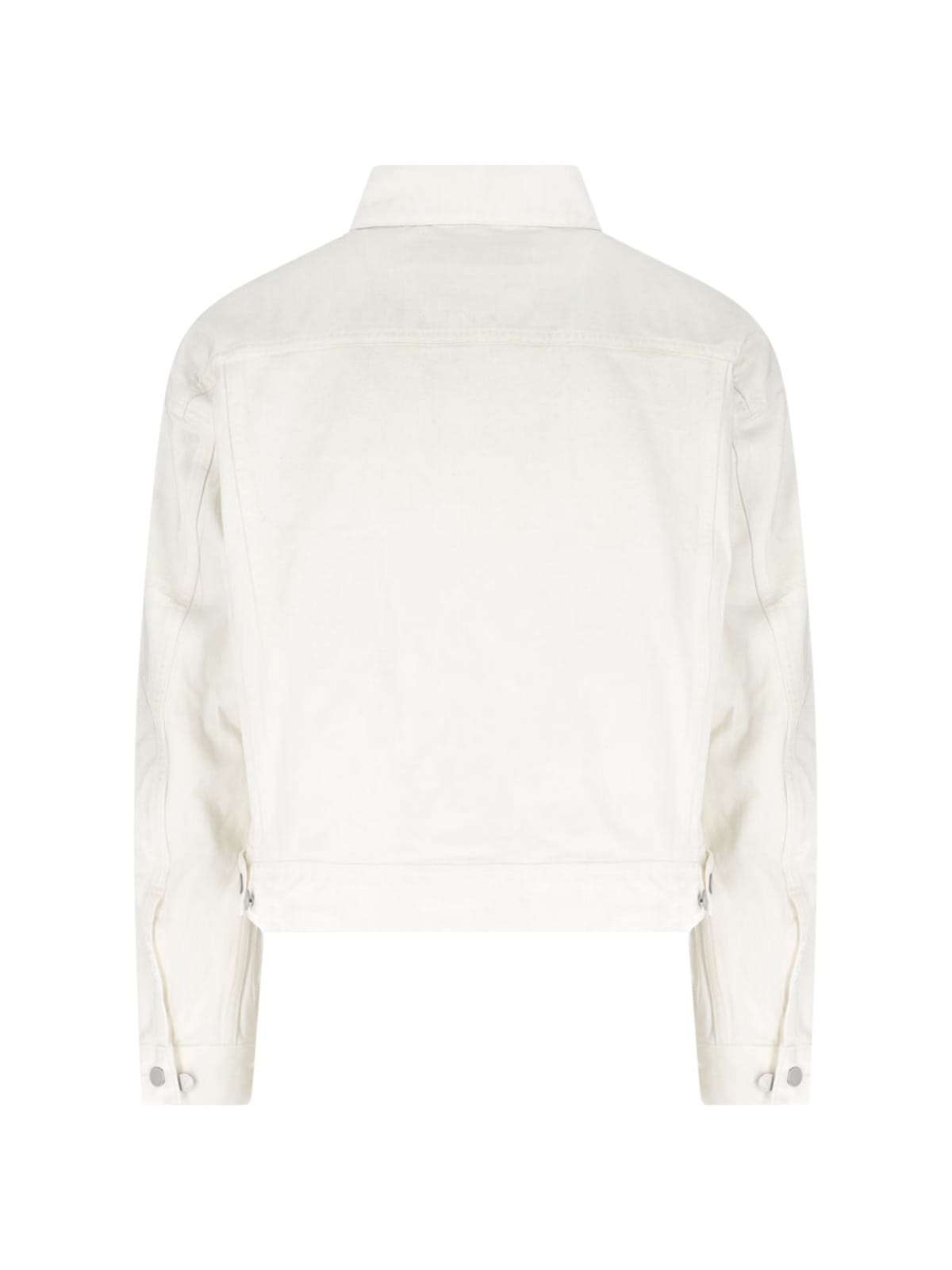 Entire Studios Gem Denim Jacket In White