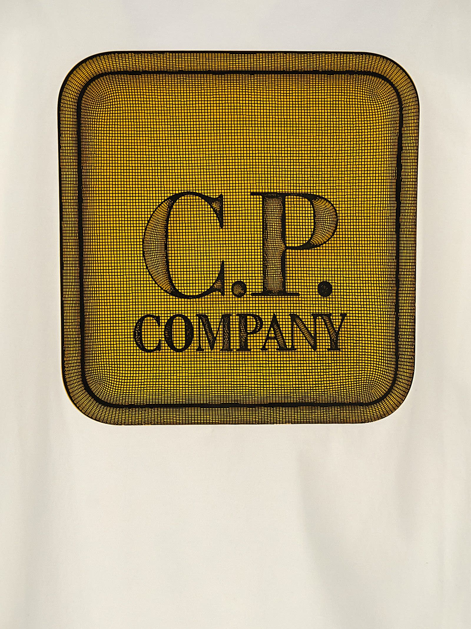 Shop C.p. Company The Metropolis Series T-shirt In White