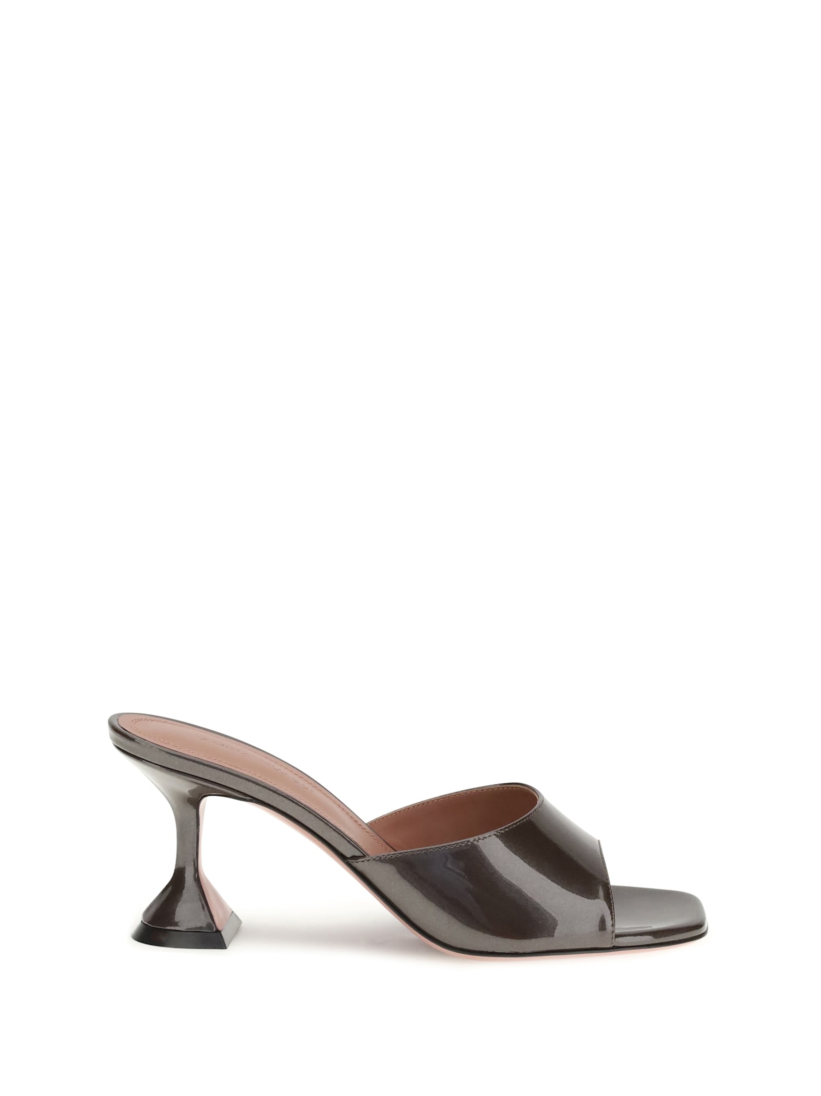 Amina Muaddi 70mm Lupita Sandals In Brown