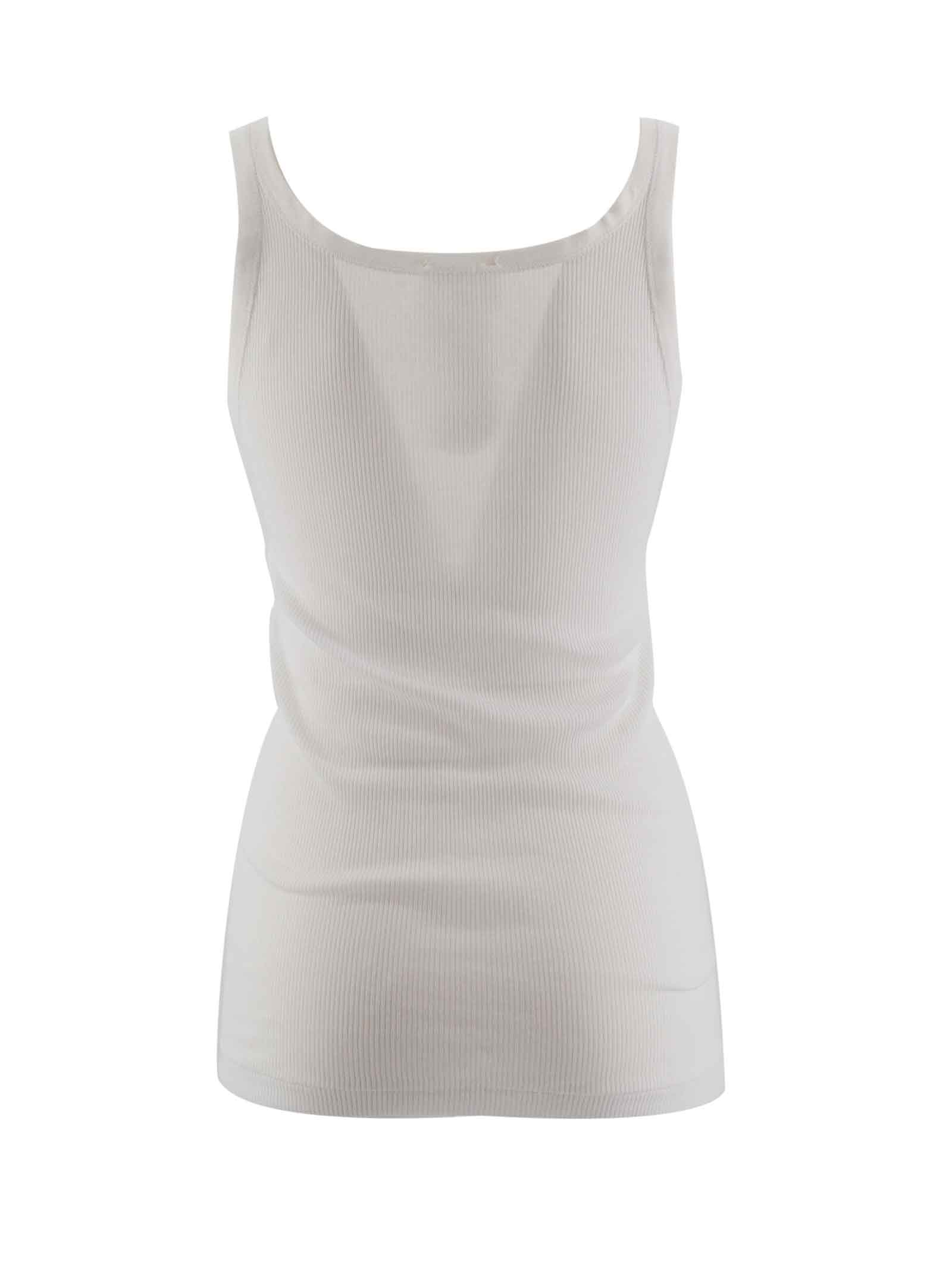 Shop P.a.r.o.s.h Basic Tank In White
