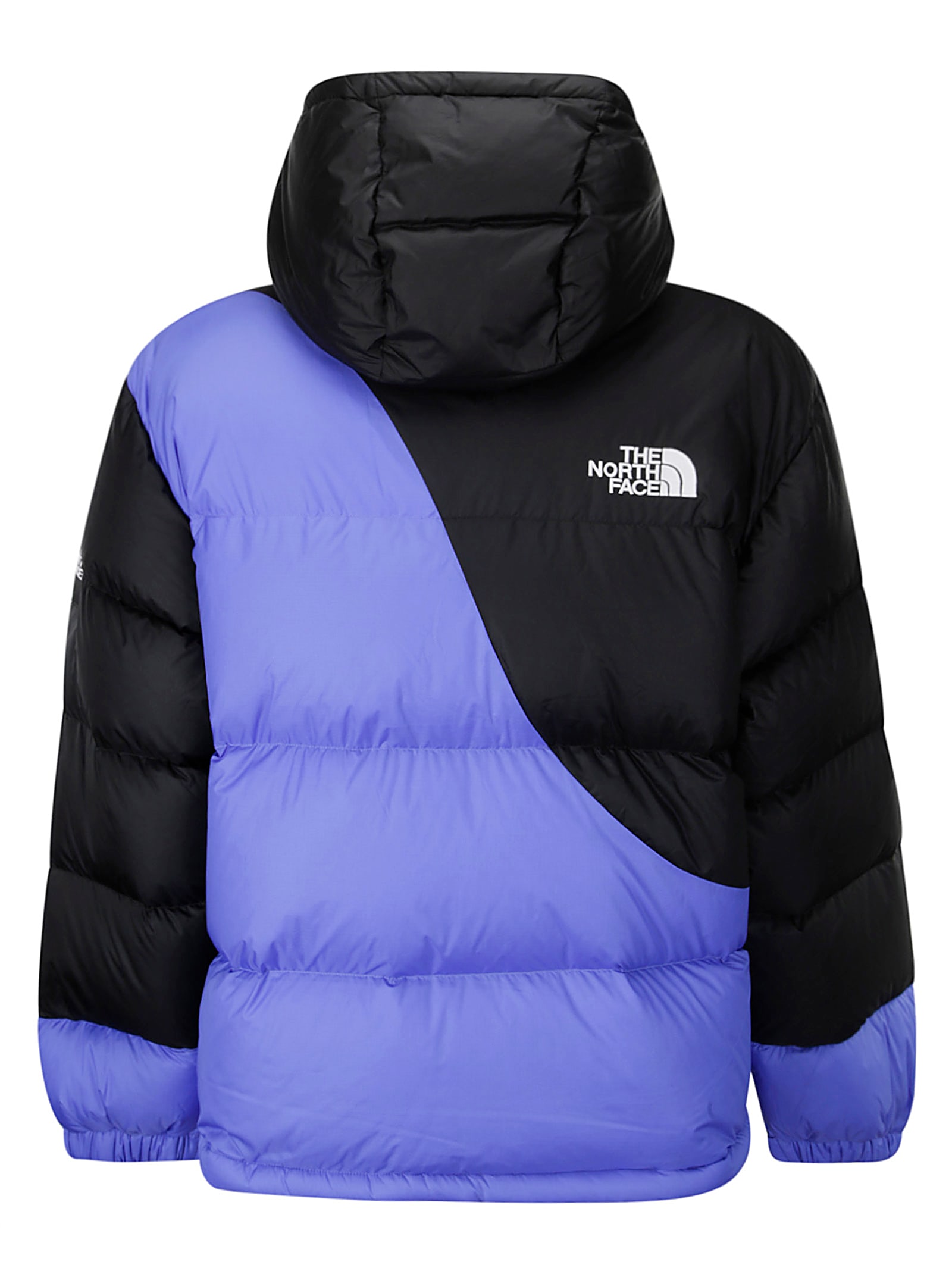 Shop The North Face M Tnf X Yinka Ilori Down Puffer Jacket In Tnf Black/solar Blue