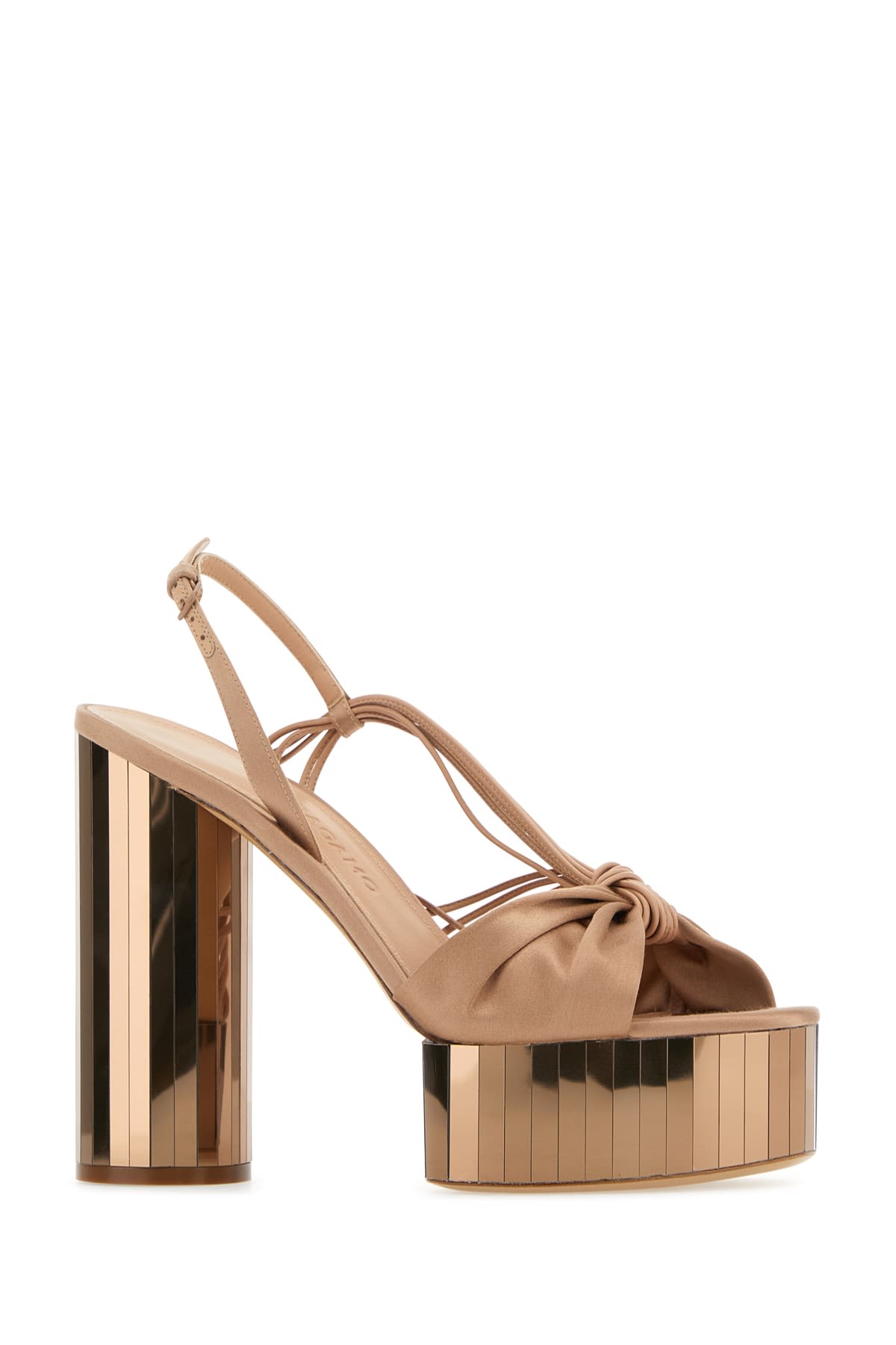 Shop Ferragamo Sandali In Amaretti