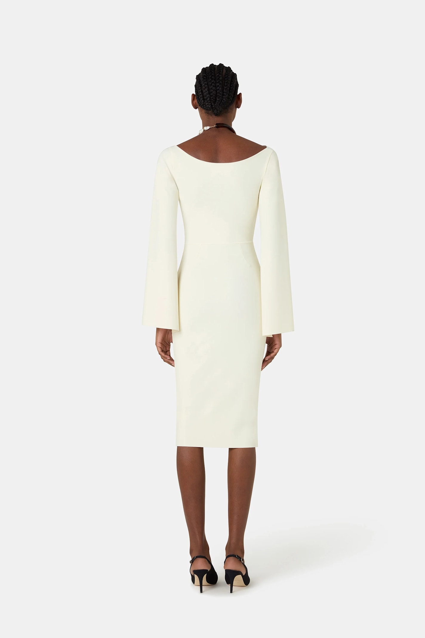 La Petit Robe Di Chiara Boni Isoshi In White