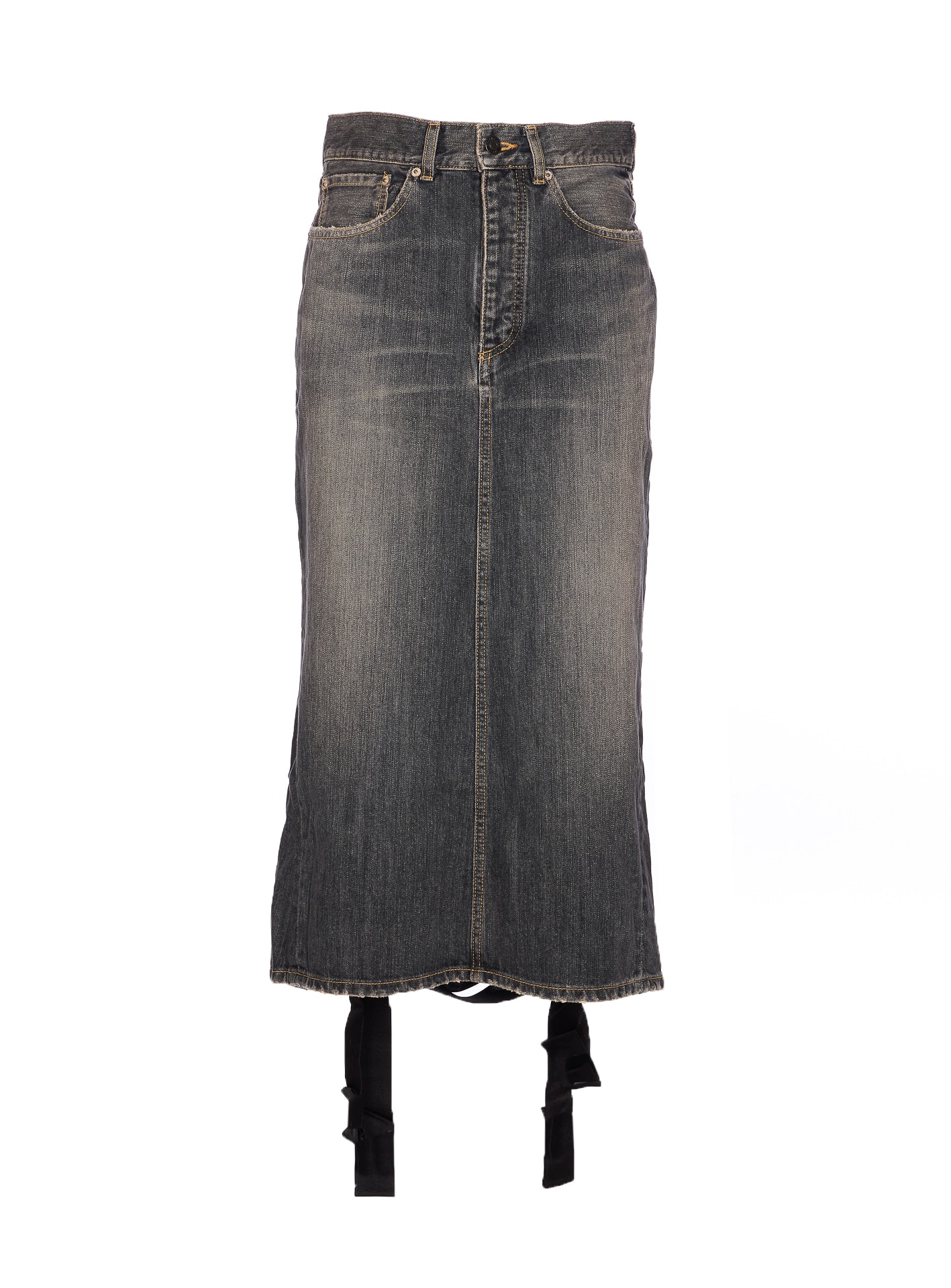 BALENCIAGA LACE-UP SKIRT