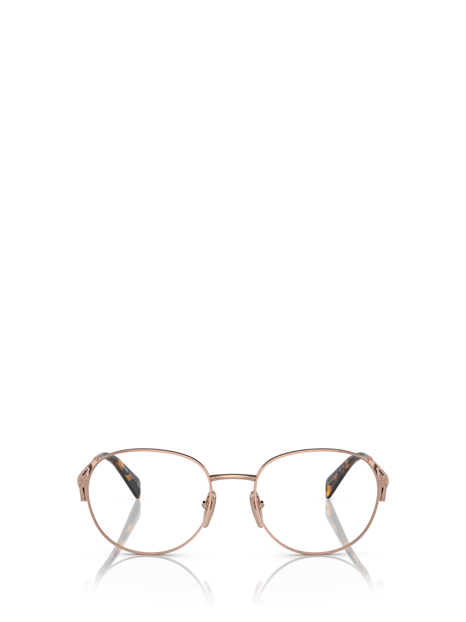 Prada Pr A50v Rose Gold Glasses