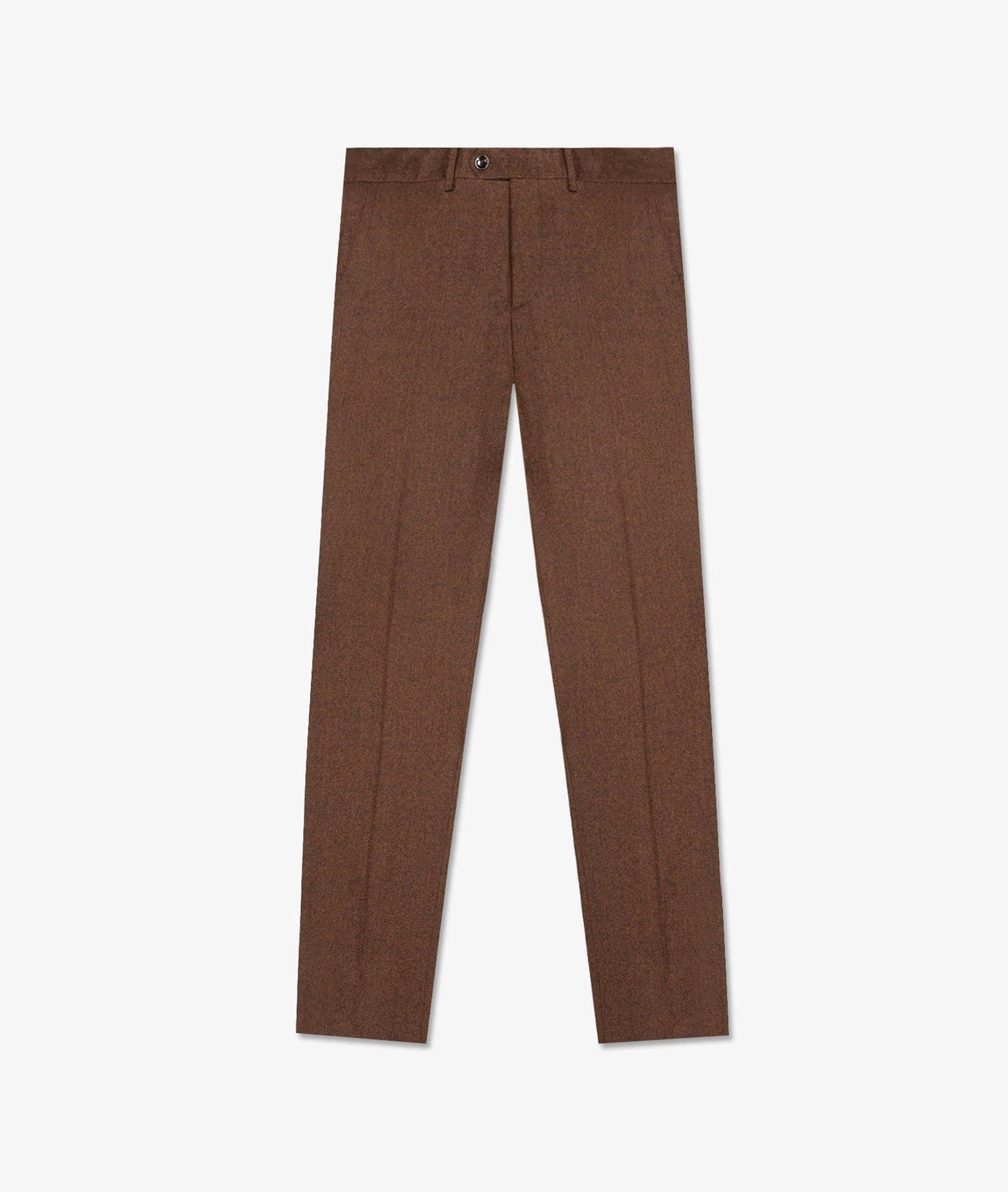 Larusmiani Velvet Trousers Howard Pants In Brown