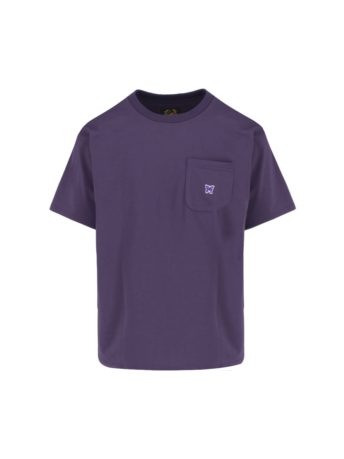 Shop Needles Logo T-shirt In Purple