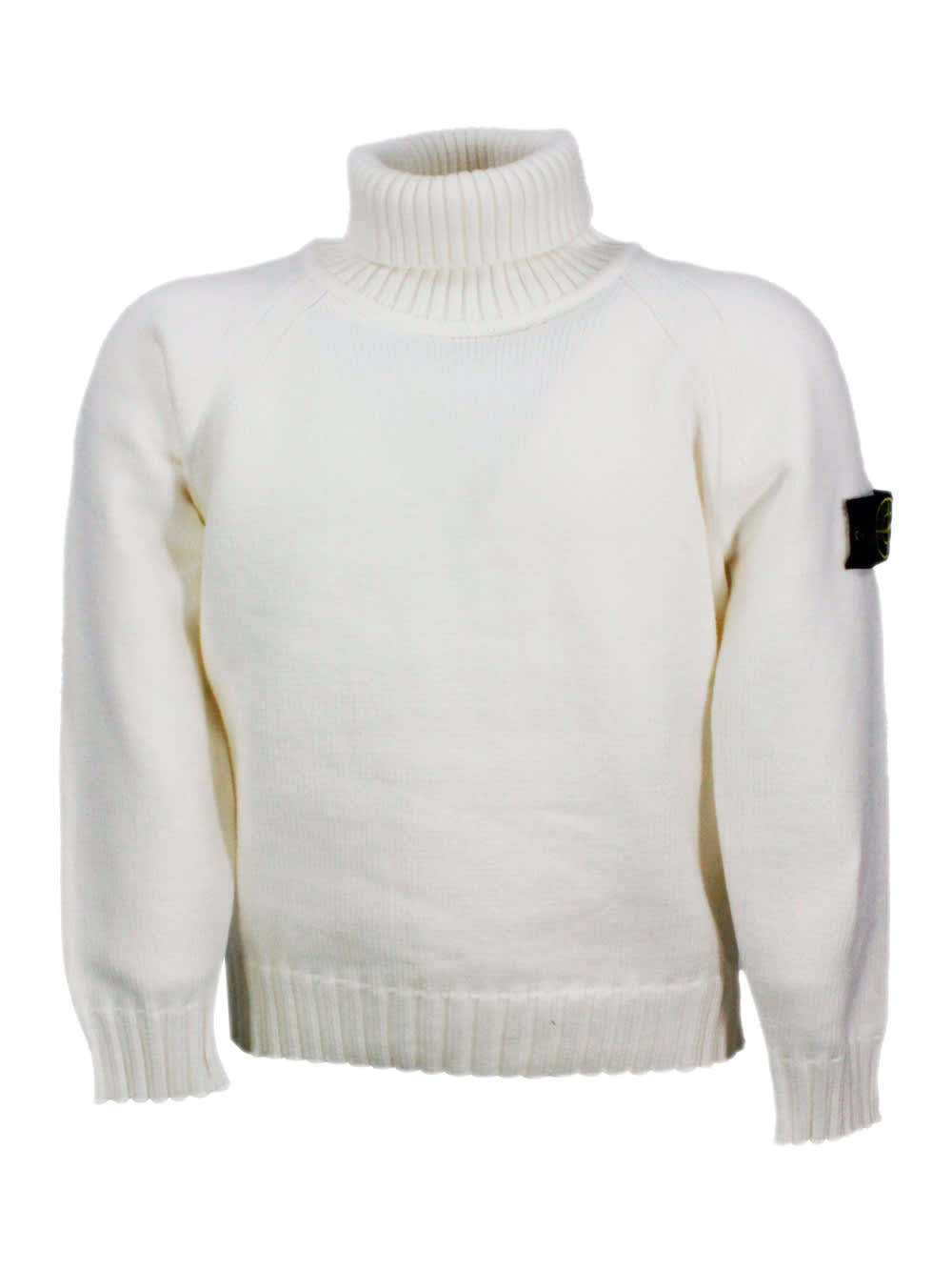 Stone Island Sweater In White
